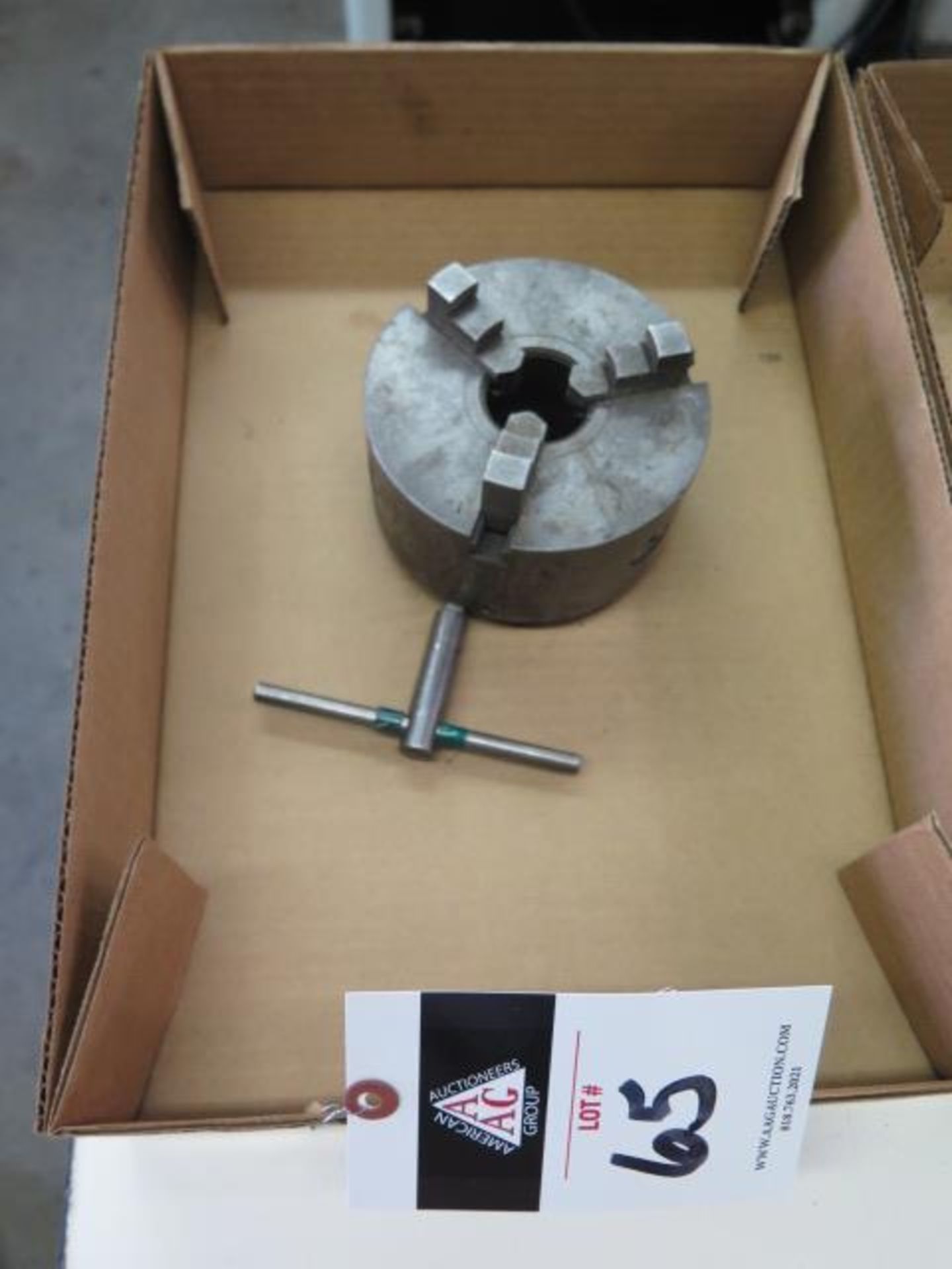 5" 3-Jaw Chuck (SOLD AS-IS - NO WARRANTY)