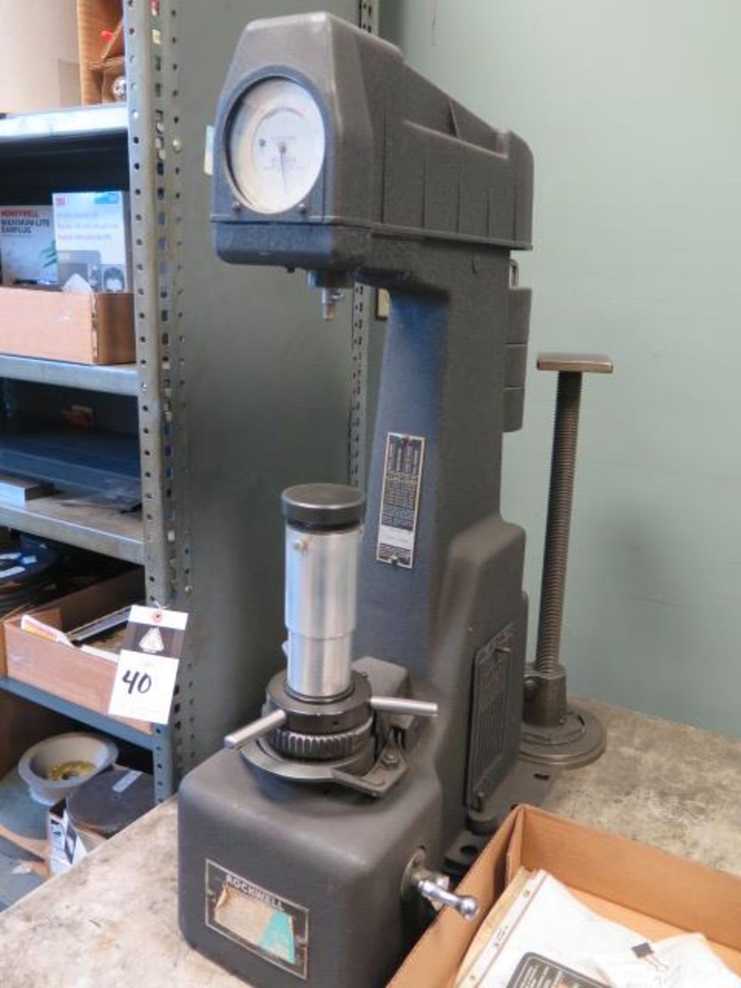 Rockwell 4JR Rockwell Hardness Tester s/n 5081 (SOLD AS-IS - NO WARRANTY)