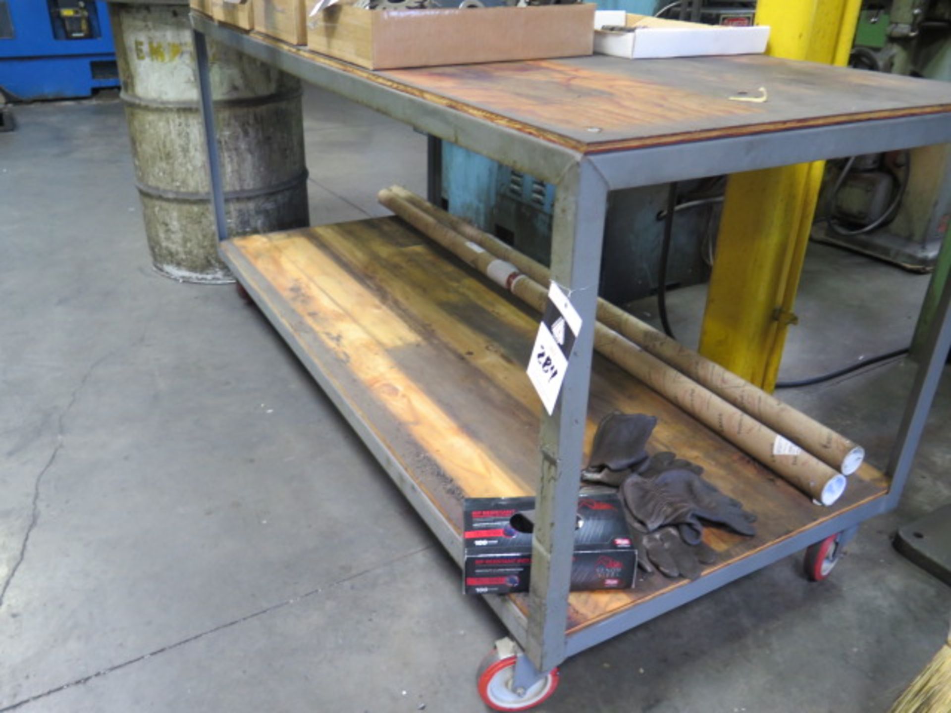 30" x 72" Rolling Table (SOLD AS-IS - NO WARRANTY) - Bild 2 aus 4