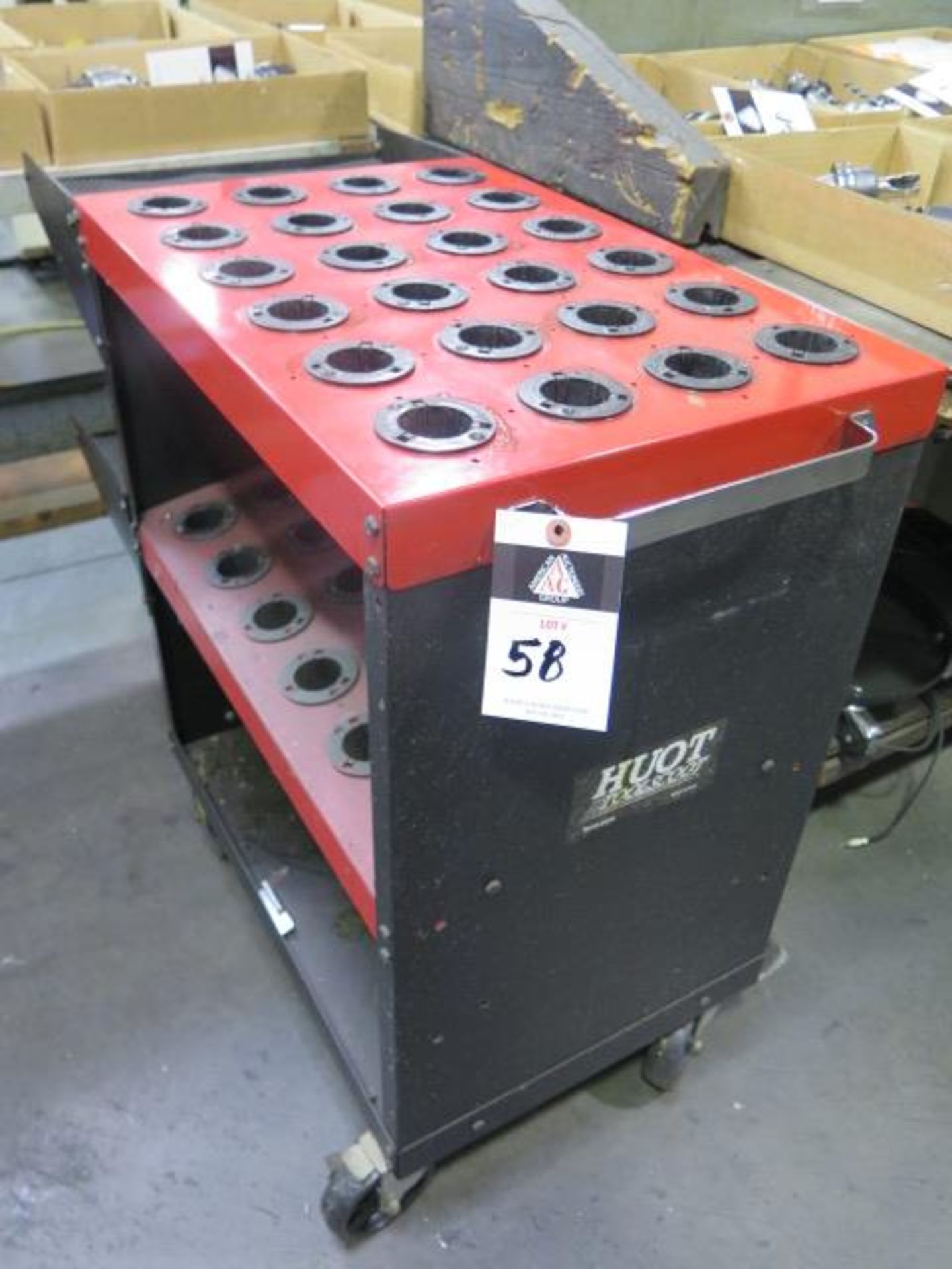 Huot Tool-Scoot 40-Taper Tooling Cart (SOLD AS-IS - NO WARRANTY)