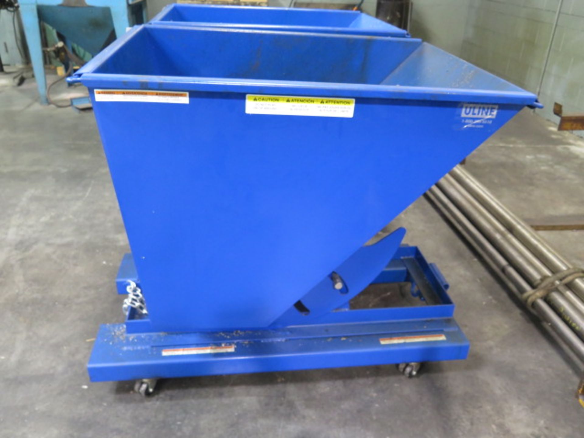 Uline 1/2 Yard Heavy Duty Dumping Hopper (SOLD AS-IS - NO WARRANTY) - Bild 2 aus 5