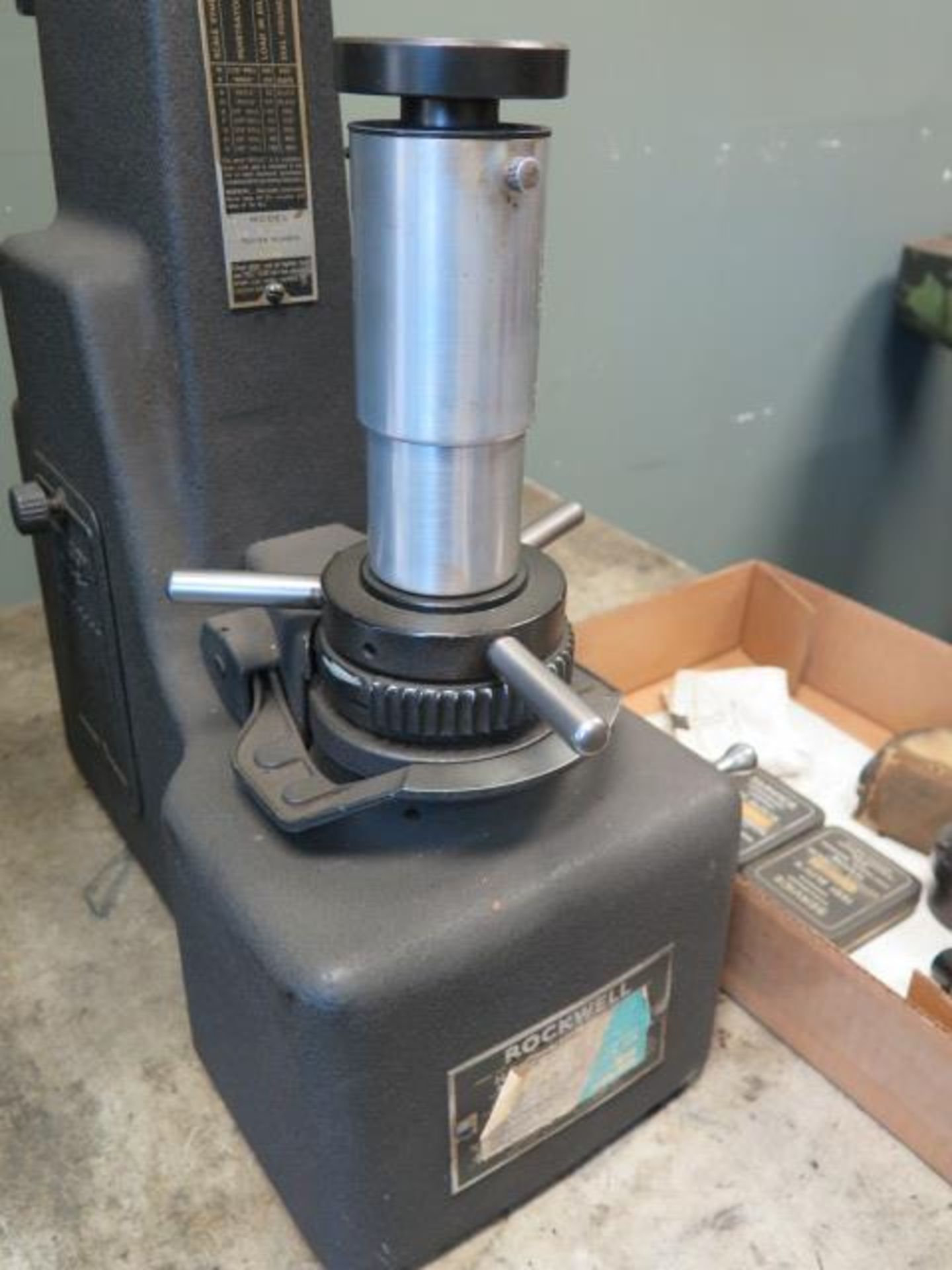 Rockwell 4JR Rockwell Hardness Tester s/n 5081 (SOLD AS-IS - NO WARRANTY) - Image 3 of 8