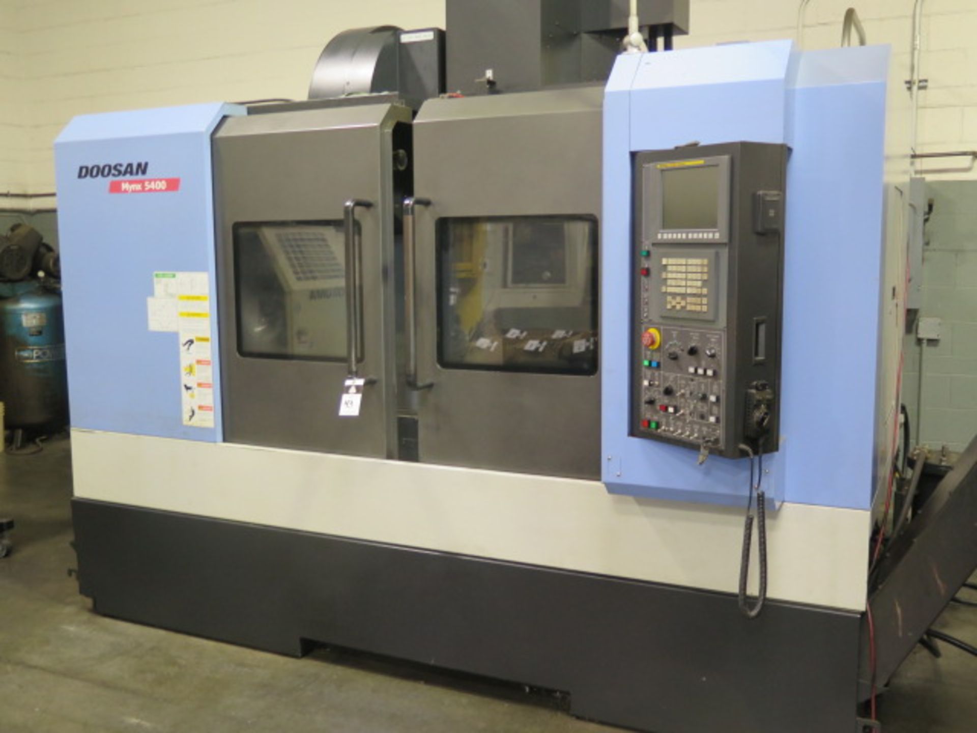 2012 Doosan Mynx 5400/40 CNC VMC s/n MV0046-000658 w/ Doosan-Fanuc I Series, 4 Axis Ready SOLD AS IS - Image 2 of 15