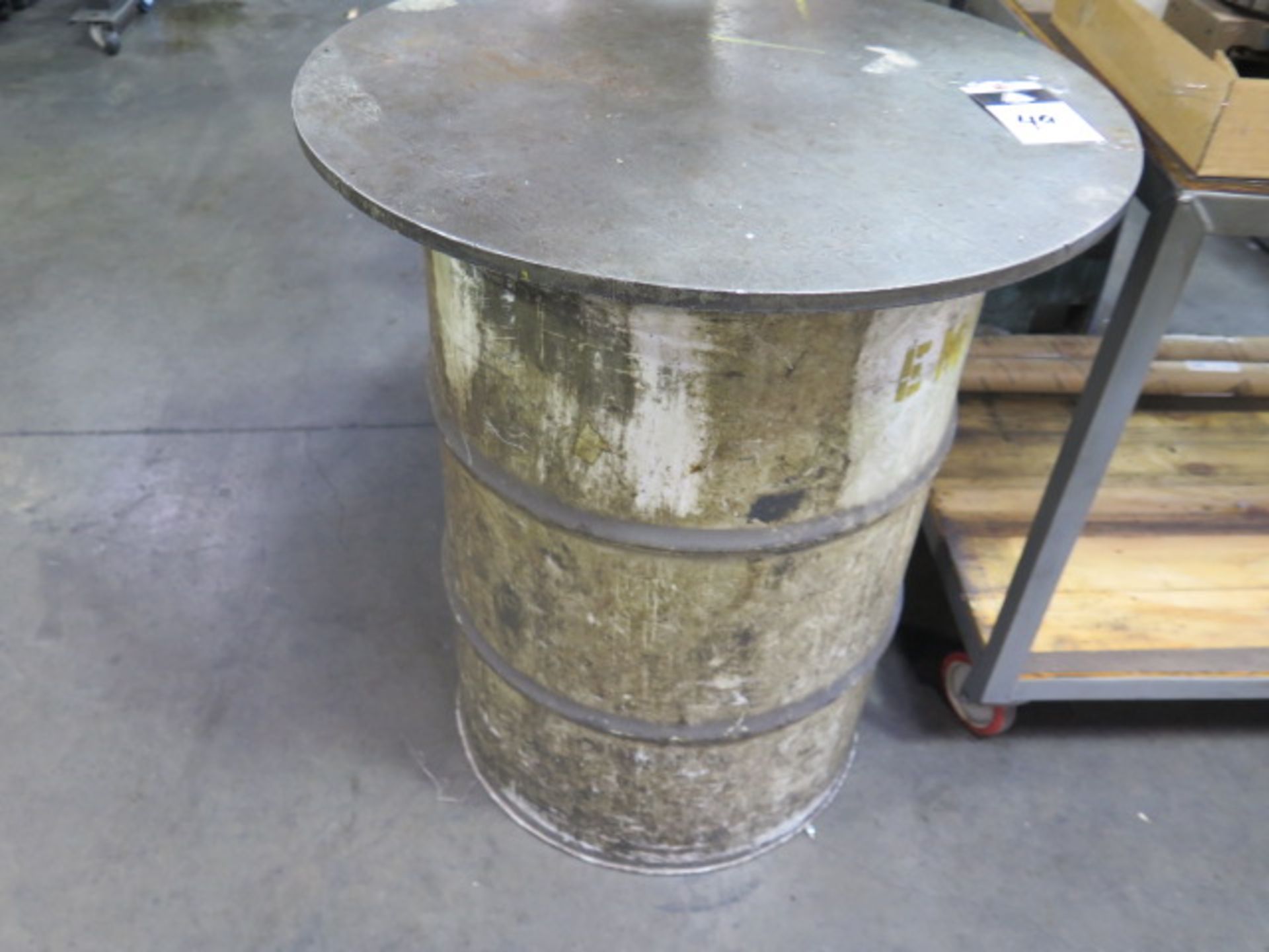 Round Steel Table (SOLD AS-IS - NO WARRANTY)