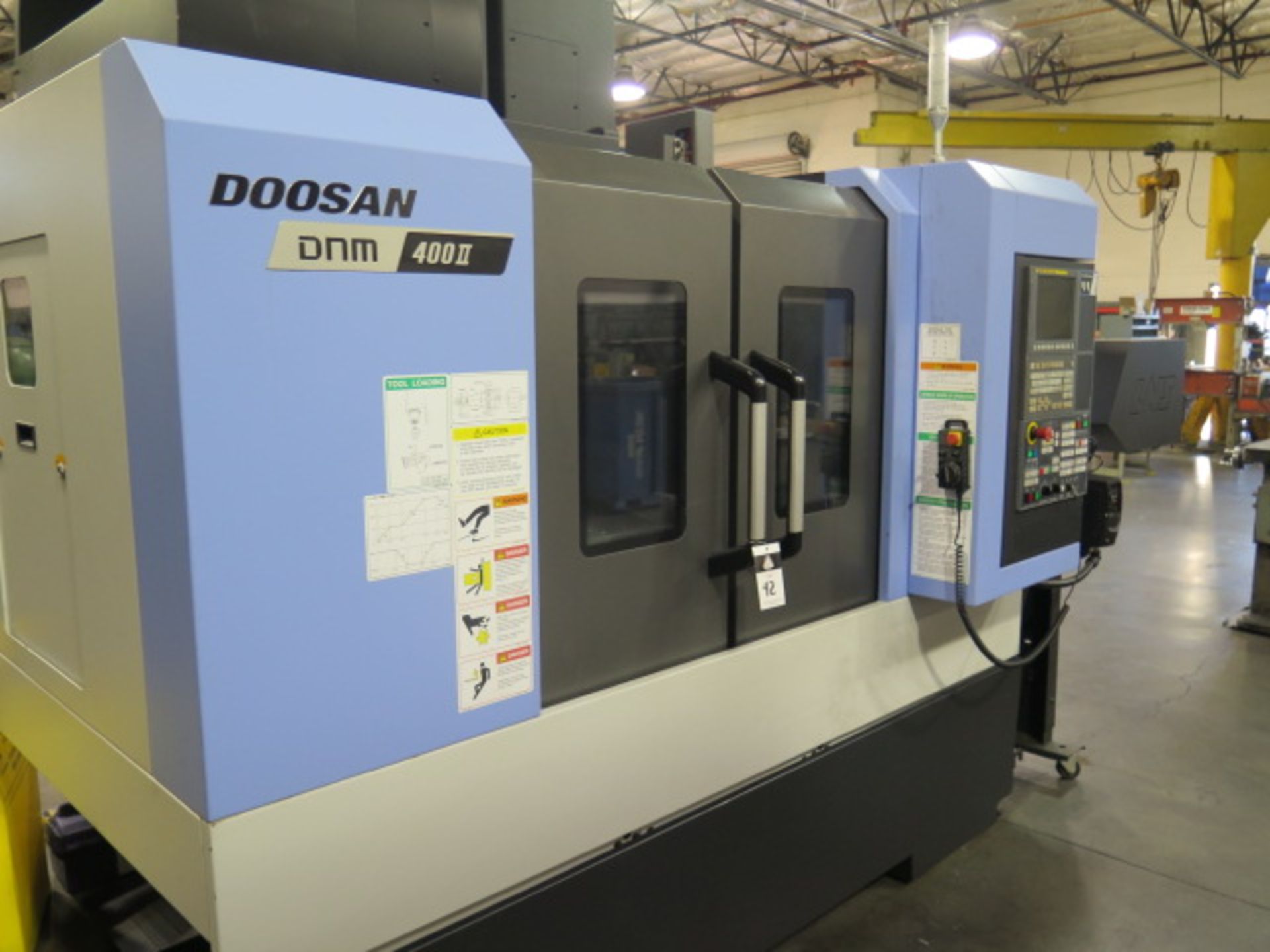 2015 Doosan DNM400 II 5-Axis Capable CNC Vertical Machining Center s/n MV0009-00343, SOLD AS IS - Image 3 of 22