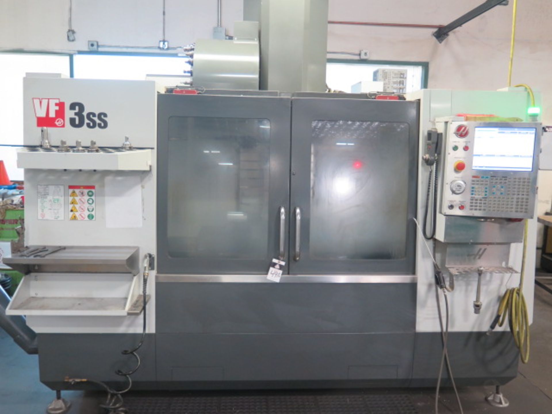 2016 Haas VF-3SS 4-Axis CNC VMCs/n 1132154 w/ Haas Controls, Hand Wheel, SOLD AS IS, LIVERMORE, CA