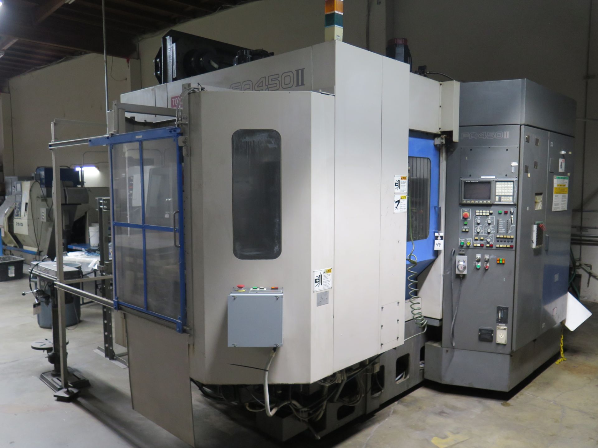 1998 Toyoda FA-450 II 2-Pallet 4-Axis CNC HMC s/n NM8177 w/ Fanuc Series 15-M, SOLD AS IS - Image 2 of 22