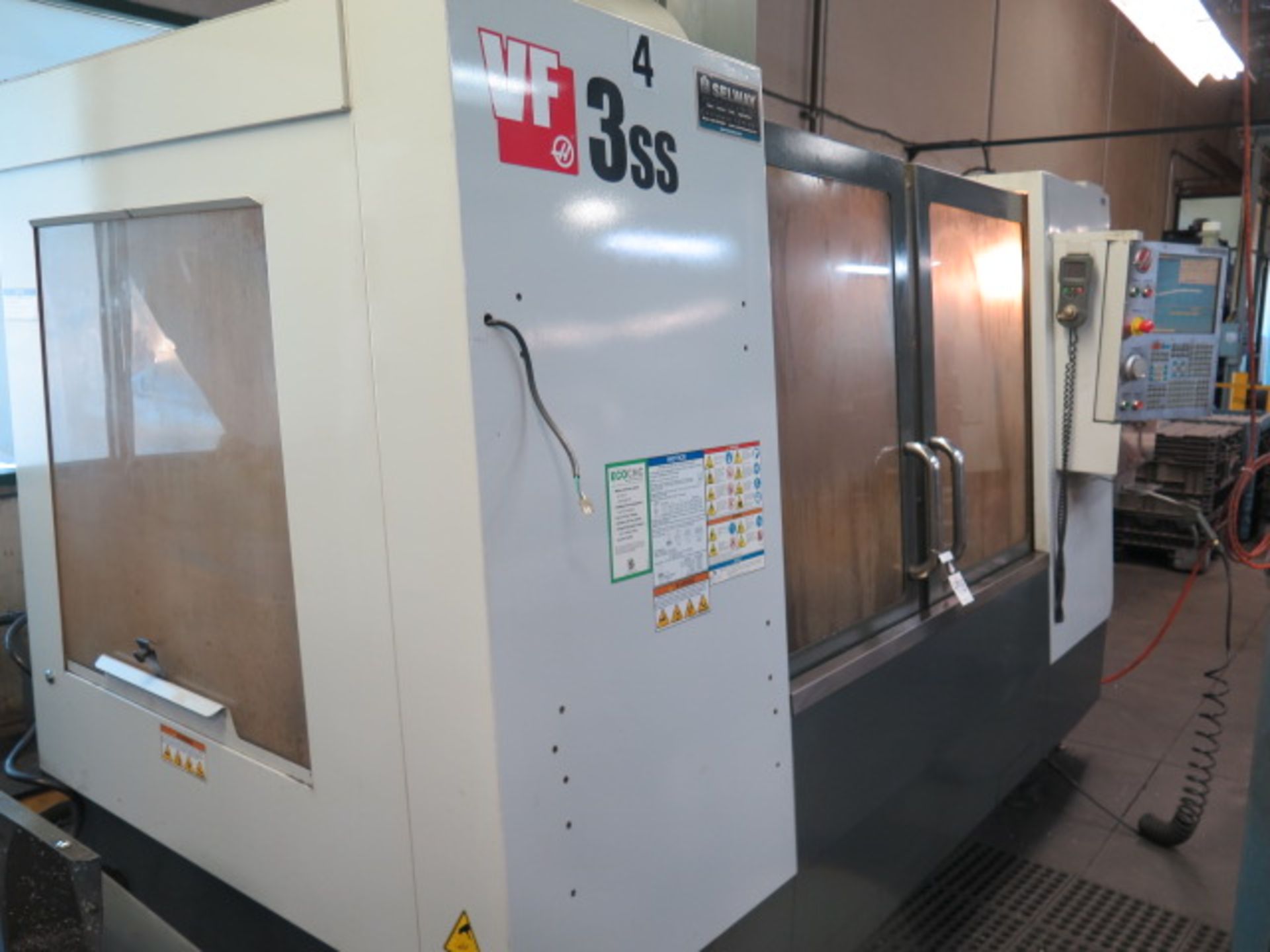 2010 Haas VF-3SS 4-Axis CNC VMC s/n 1081791 w/ Haas Controls, 24 ATC, SOLD AS IS, LIVERMORE, CA - Image 3 of 18