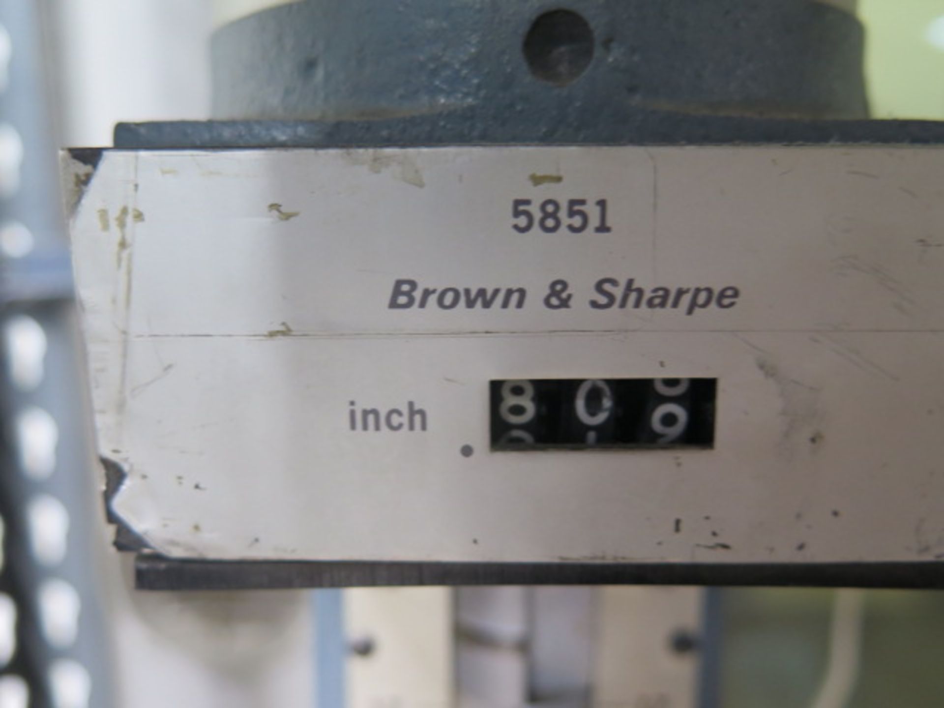 Brown & Sharpe 18” Height Master (SOLD AS-IS - NO WARRANTY) - Image 6 of 6