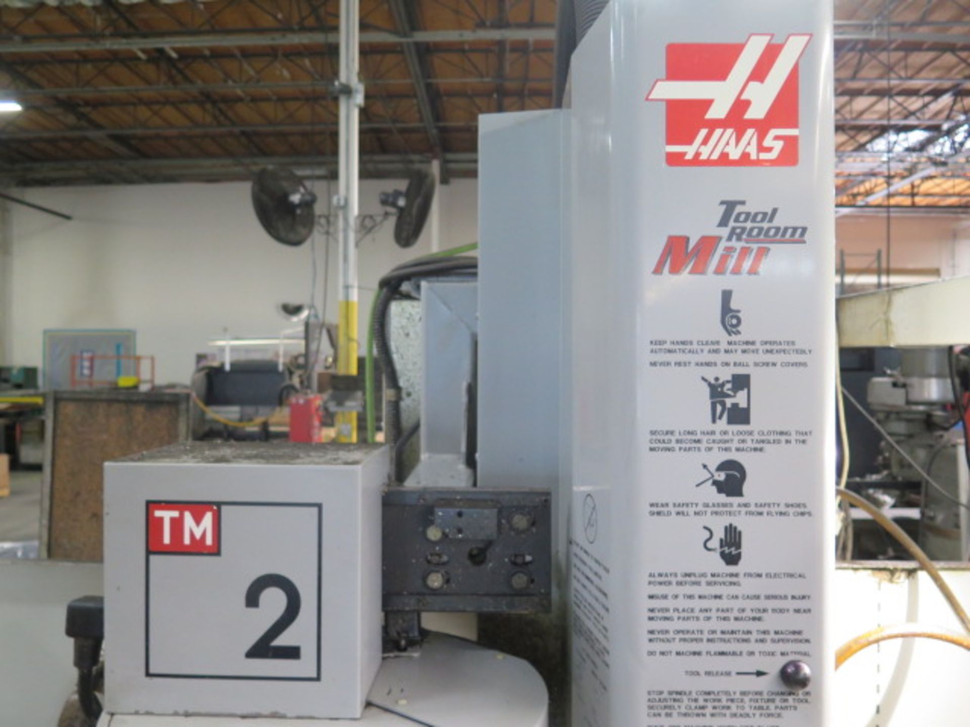 2004 Haas TM-2 “Mini Mill” CNC VMC s/n 37711 w/ Haas Controls, 10 ATC, SOLD AS IS, LIVERMORE, CA - Image 14 of 15