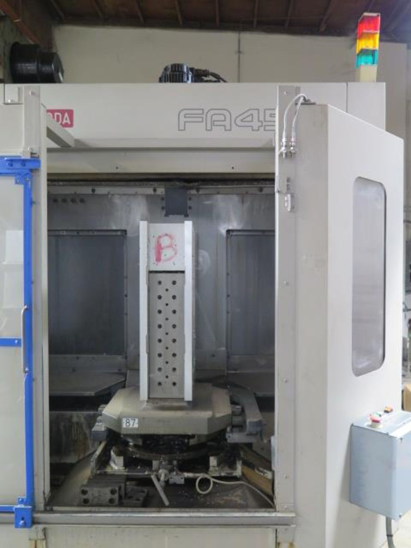 1998 Toyoda FA-450 II 2-Pallet 4-Axis CNC HMC s/n NM8177 w/ Fanuc Series 15-M, SOLD AS IS - Image 10 of 22