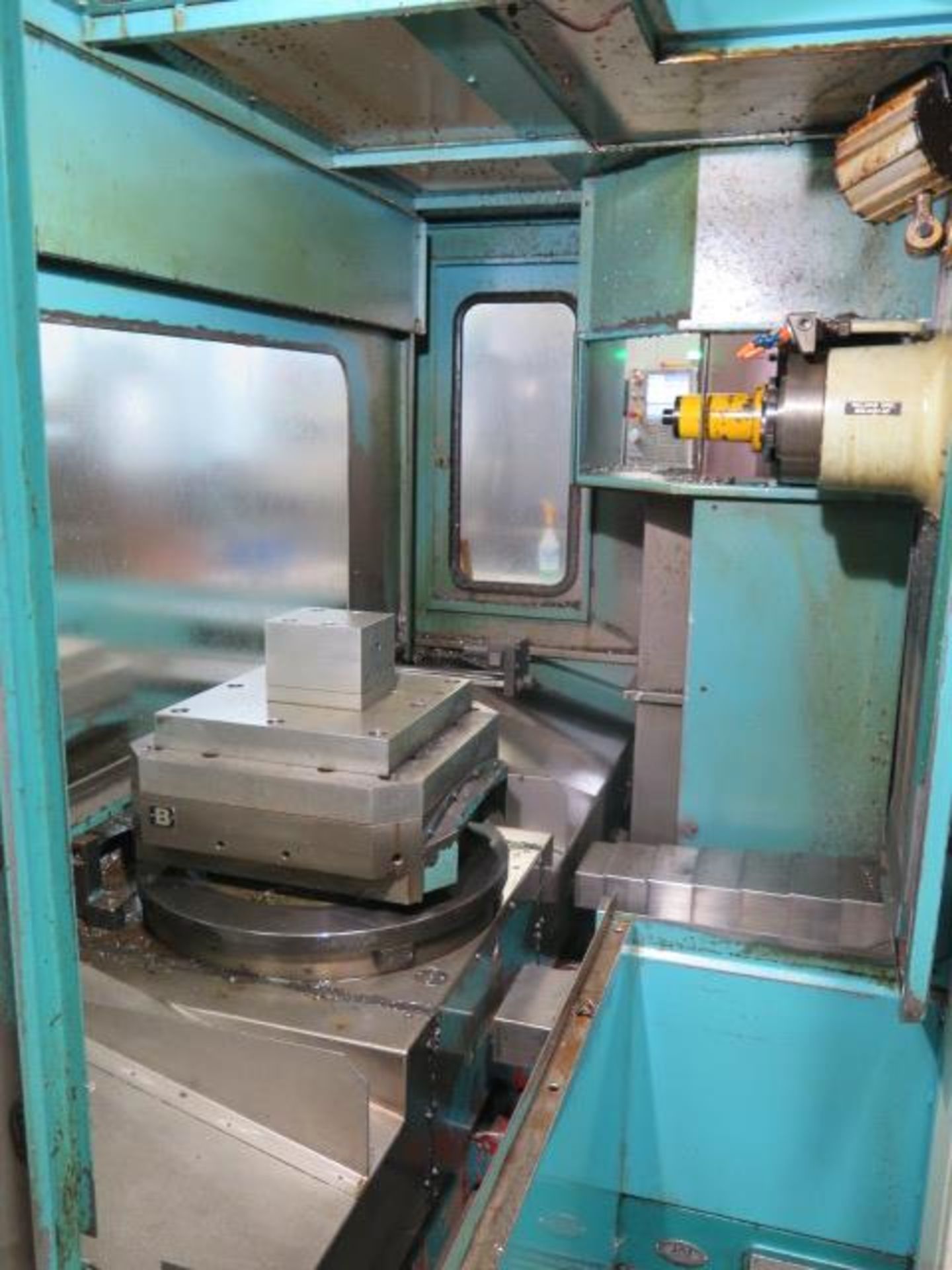 Matsuura MC-600H-45 2-Pallet 4-Axis CNC HMC s/n 85044883 w/ Fanuc 11M, SOLD AS IS, LIVERMORE, CA - Image 4 of 20
