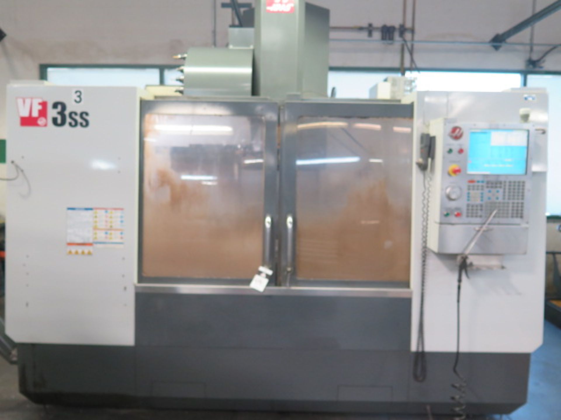 2010 Haas VF-3SS 4-Axis CNC VMC s/n 1080004 w/ Haas Controls, 24 ATC, SOLD AS IS, LIVERMORE, CA