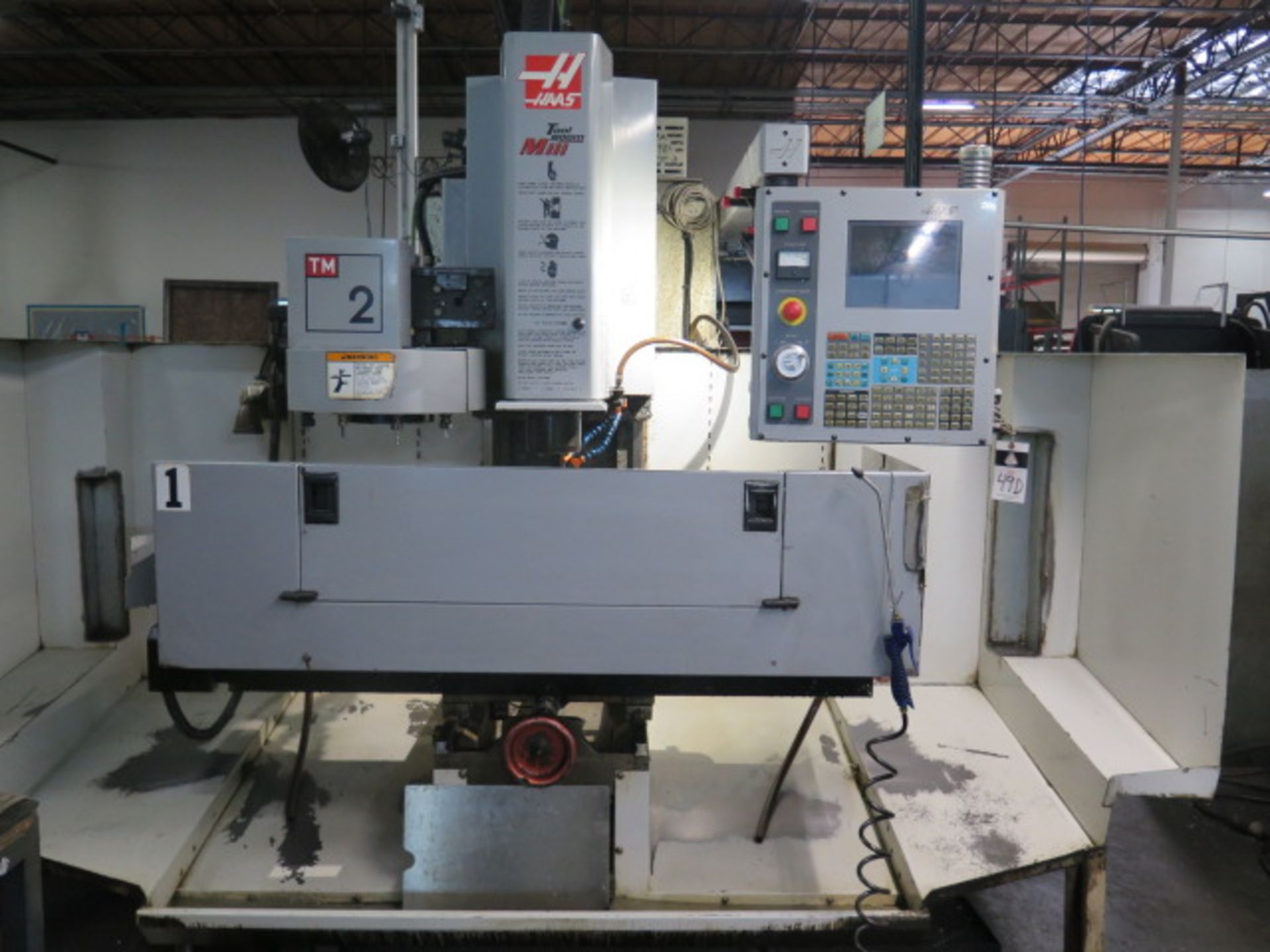 2004 Haas TM-2 “Mini Mill” CNC VMC s/n 37711 w/ Haas Controls, 10 ATC, SOLD AS IS, LIVERMORE, CA