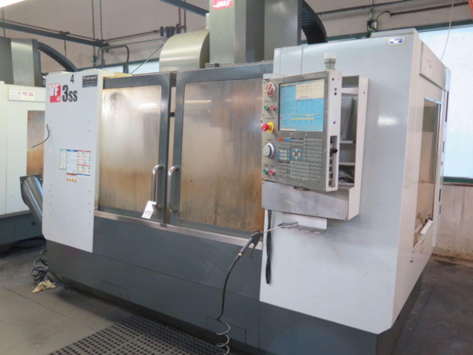 2010 Haas VF-3SS 4-Axis CNC VMC s/n 1081791 w/ Haas Controls, 24 ATC, SOLD AS IS, LIVERMORE, CA - Image 2 of 18