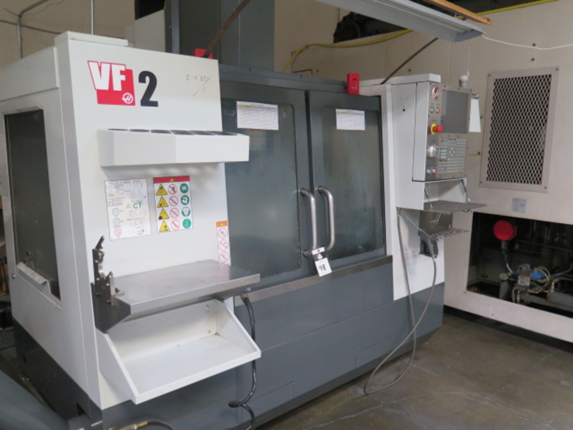 2017 Haas VF-2 CNC VMC s/n 1142147 w/ Haas Controls, 20-Station ATC, CAT-40, SOLD AS IS - Image 3 of 14