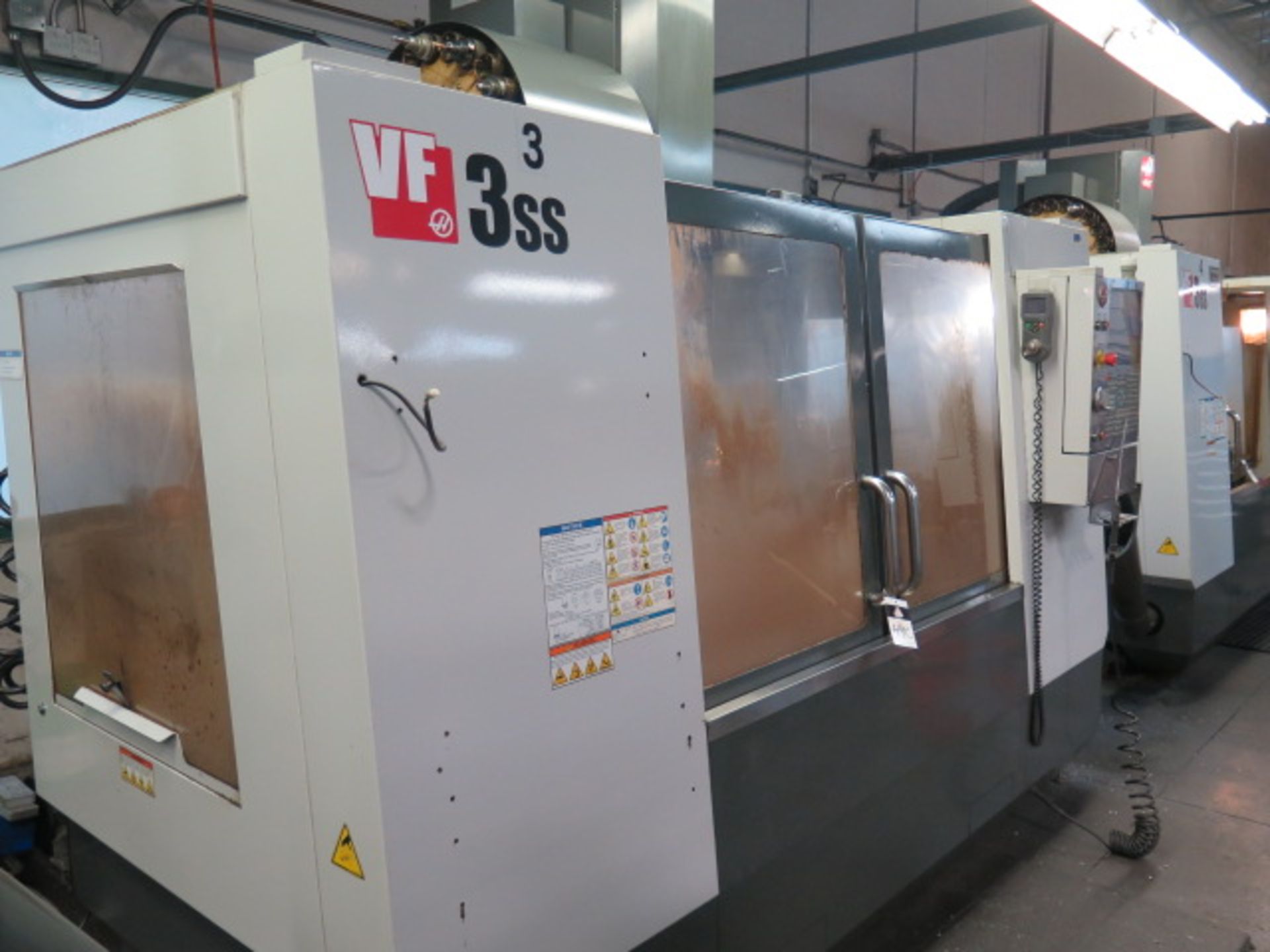 2010 Haas VF-3SS 4-Axis CNC VMC s/n 1080004 w/ Haas Controls, 24 ATC, SOLD AS IS, LIVERMORE, CA - Image 3 of 19