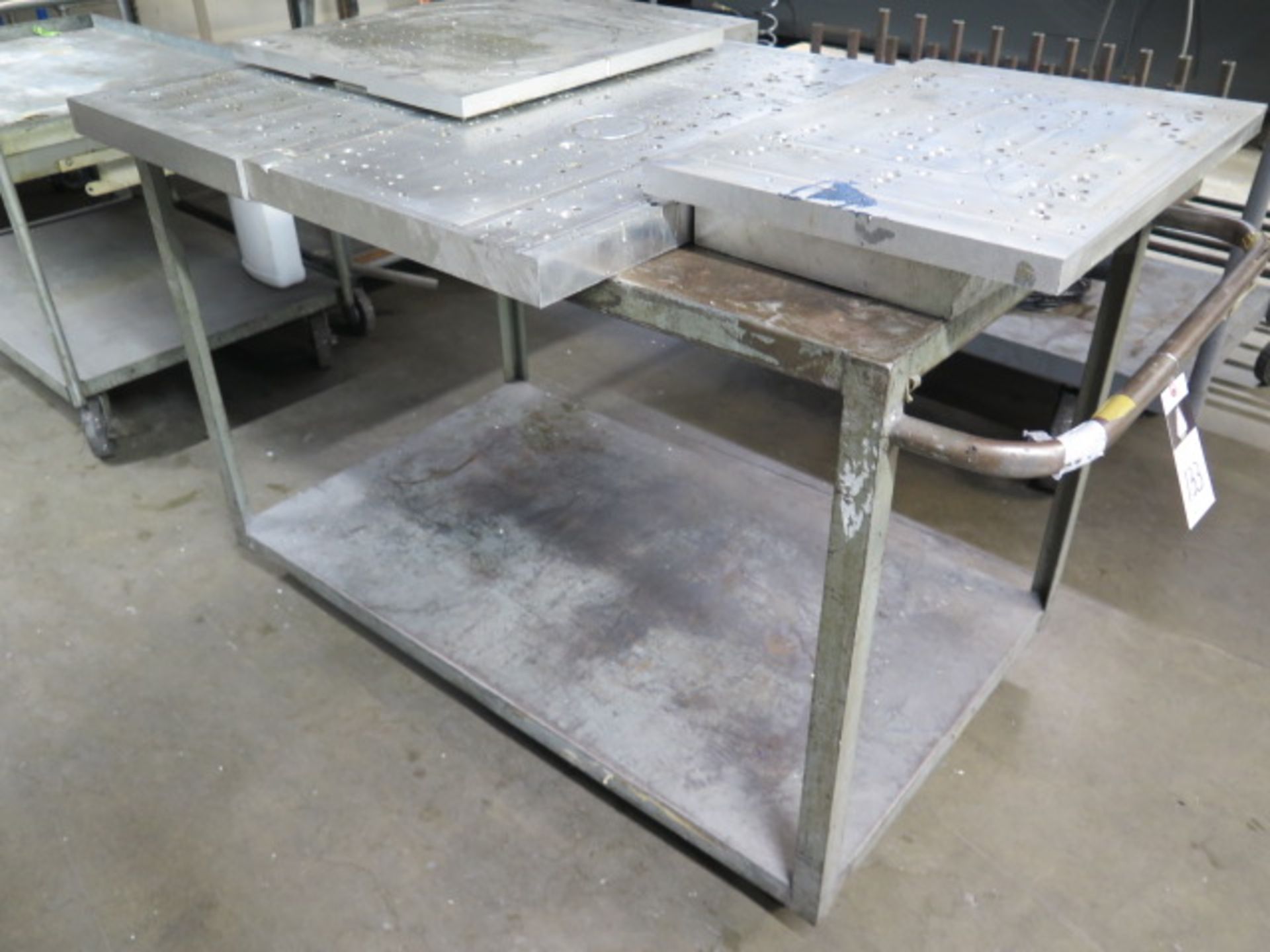 Aluminum Top Plates w/ Cart (SOLD AS-IS - NO WARRANTY) - Image 5 of 5