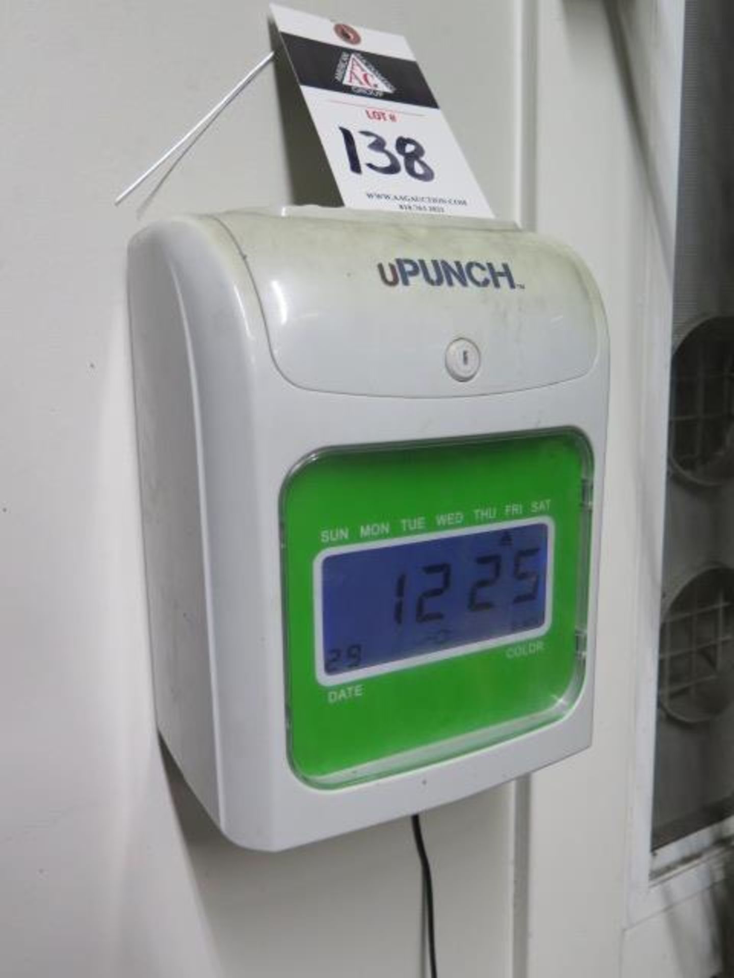uPunch Digital Time Clock (ON WALL) (SOLD AS-IS - NO WARRANTY) - Image 2 of 4