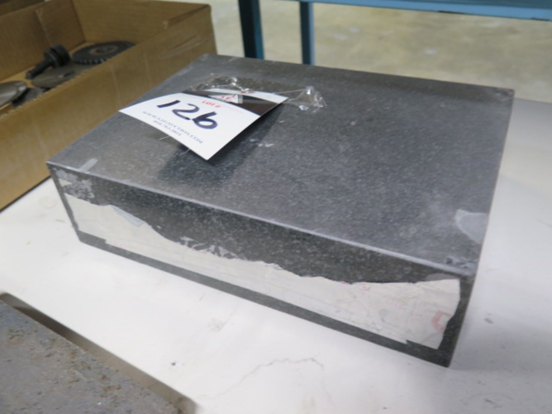 8" x 12" x 4" Granite Surface Plate (SOLD AS-IS - NO WARRANTY) - Bild 2 aus 2