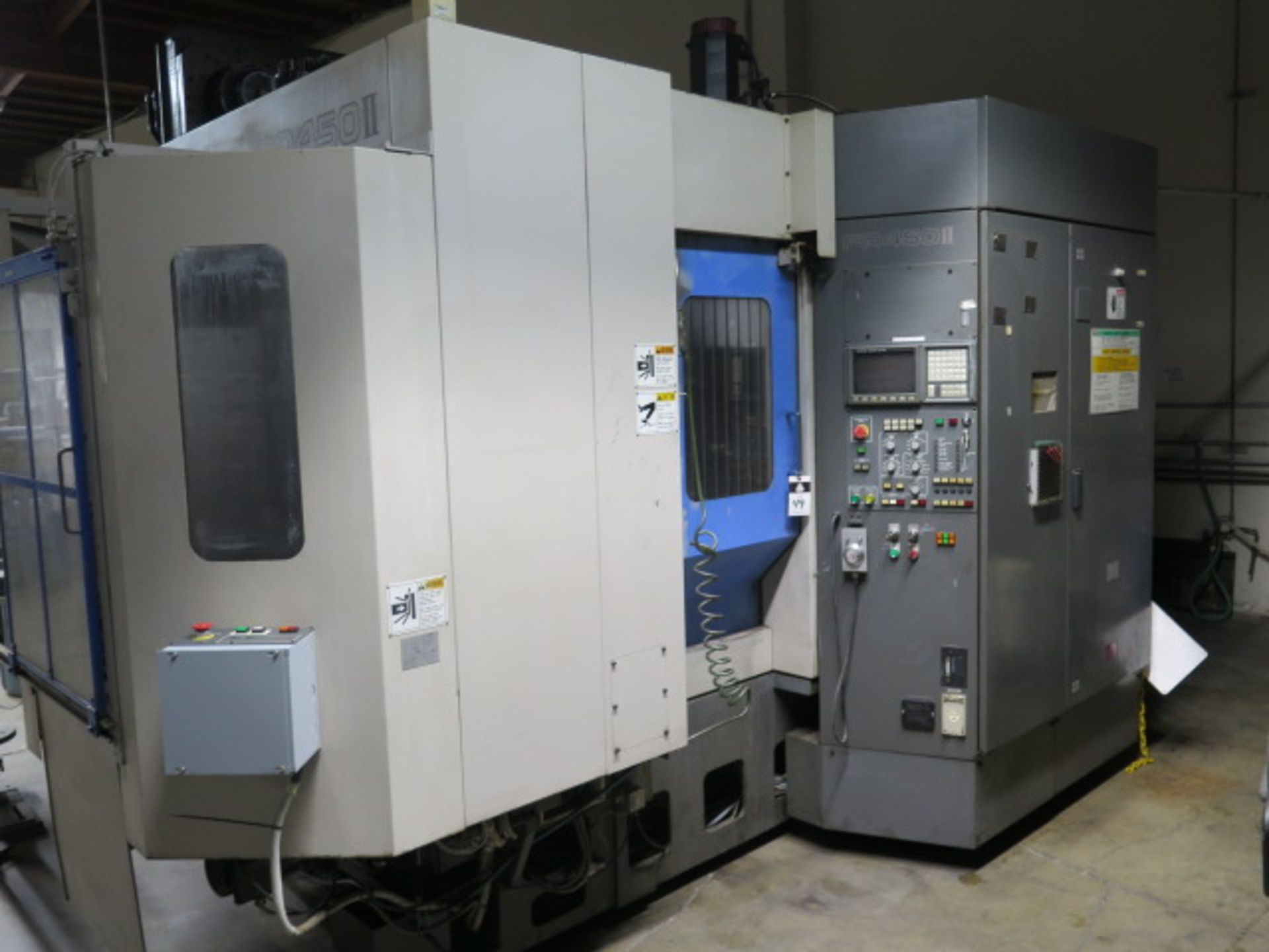 1998 Toyoda FA-450 II 2-Pallet 4-Axis CNC HMC s/n NM8177 w/ Fanuc Series 15-M, SOLD AS IS - Image 3 of 22