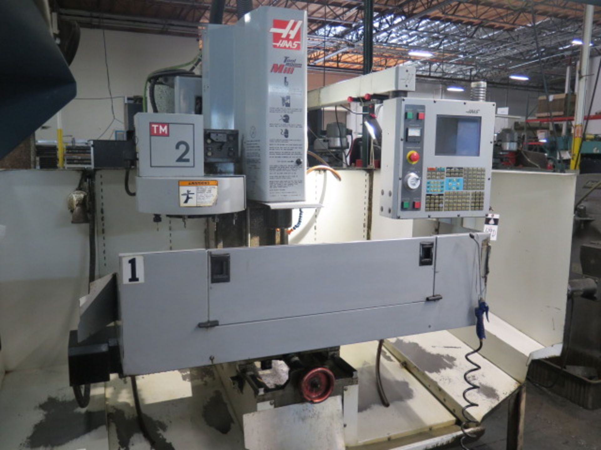 2004 Haas TM-2 “Mini Mill” CNC VMC s/n 37711 w/ Haas Controls, 10 ATC, SOLD AS IS, LIVERMORE, CA - Image 3 of 15