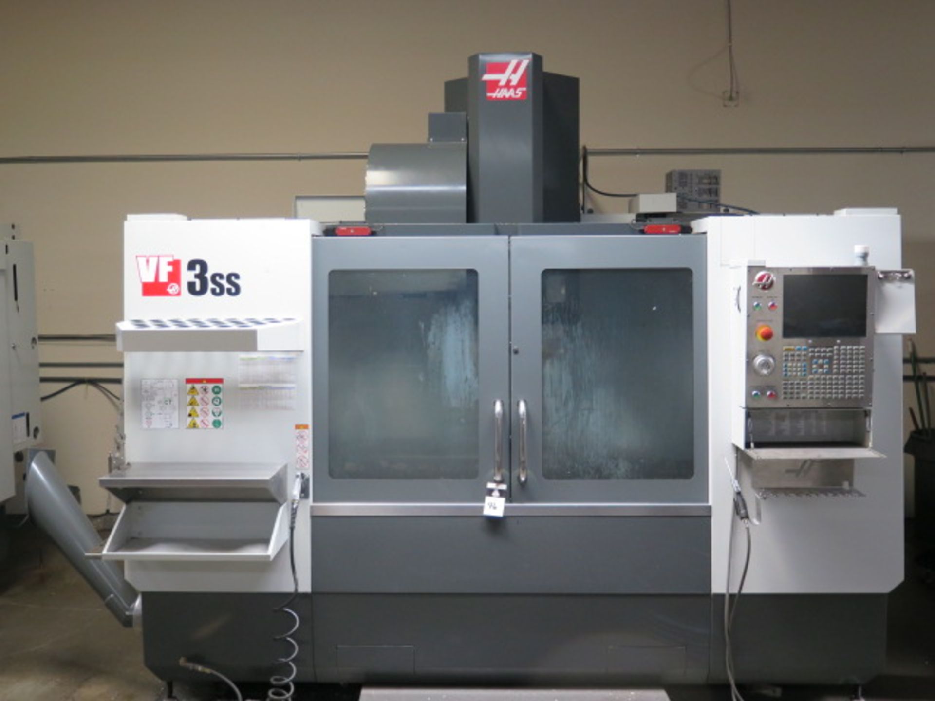 2017 Haas VF-3SS Super Speed CNC VMC s/n 1138178 w/ Haas Controls, 24-ATC, SOLD AS IS