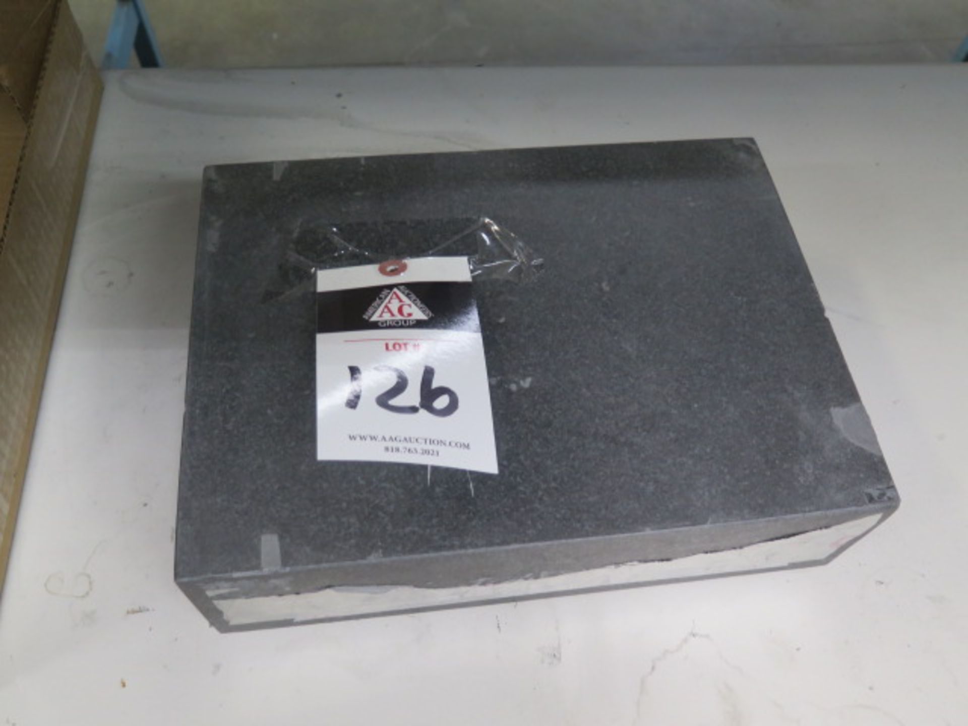 8" x 12" x 4" Granite Surface Plate (SOLD AS-IS - NO WARRANTY)