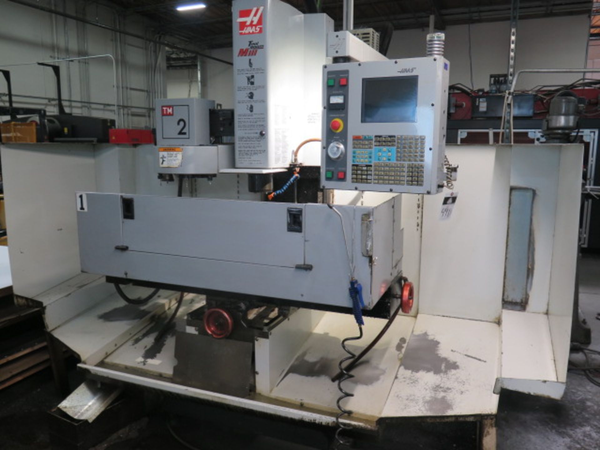 2004 Haas TM-2 “Mini Mill” CNC VMC s/n 37711 w/ Haas Controls, 10 ATC, SOLD AS IS, LIVERMORE, CA - Image 2 of 15