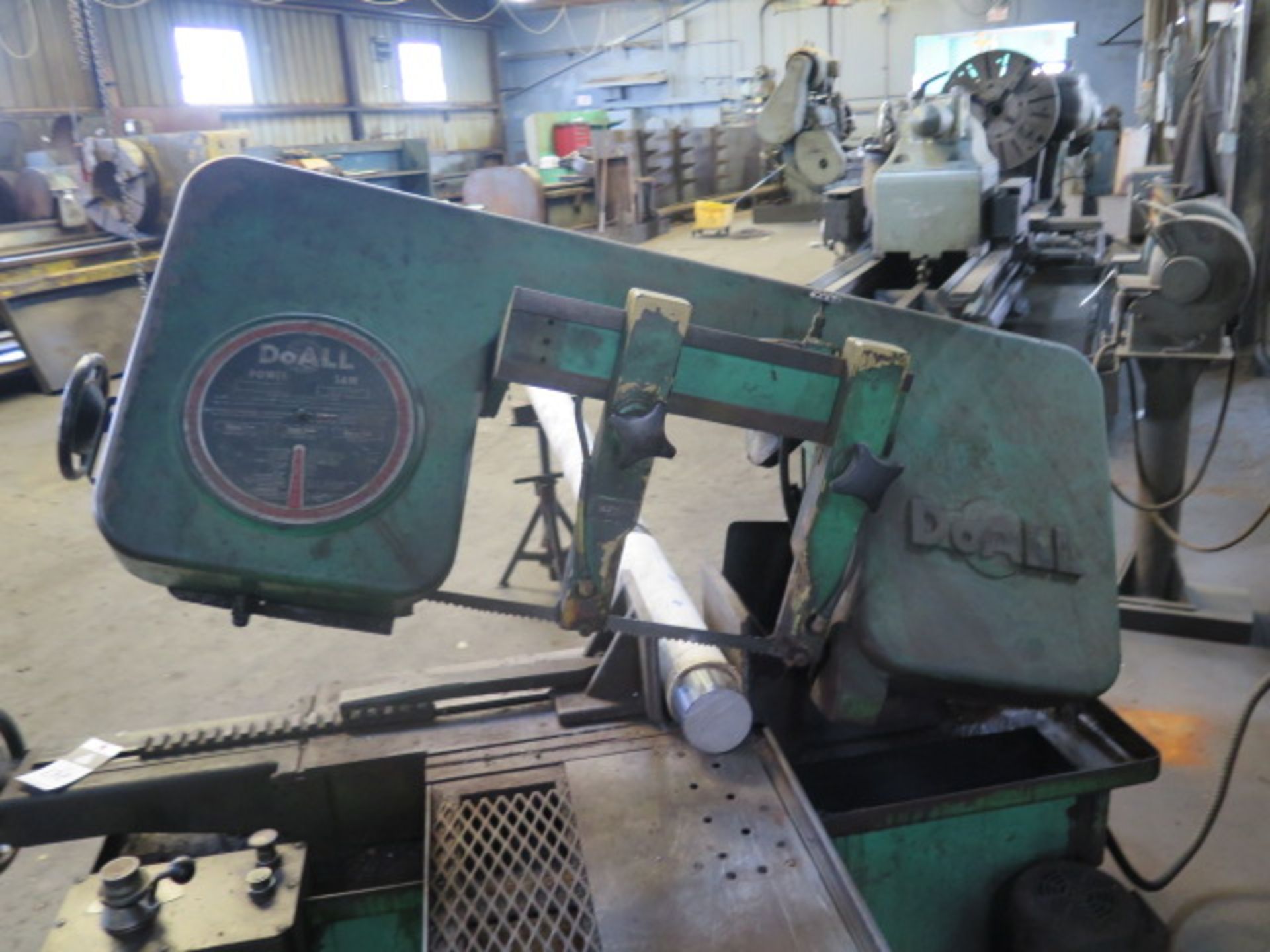 DoAll 12” Horizontal Band Saw w/ Manual Clamping, Coolant (SOLD AS-IS - NO WARRANTY) - Image 2 of 8