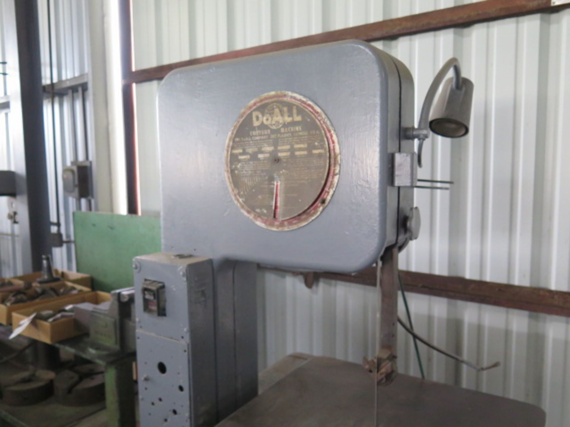 DoAll 1612-U 16” Vertical Band Saw s/n 146-631579 (SOLD AS-IS - NO WARRANTY) - Image 3 of 7