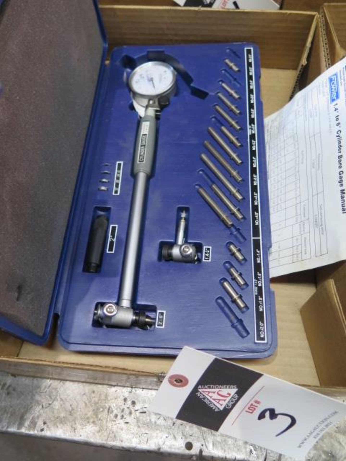 X-Tender 1.4"-6" Dial Bore Gage (SOLD AS-IS - NO WARRANTY)