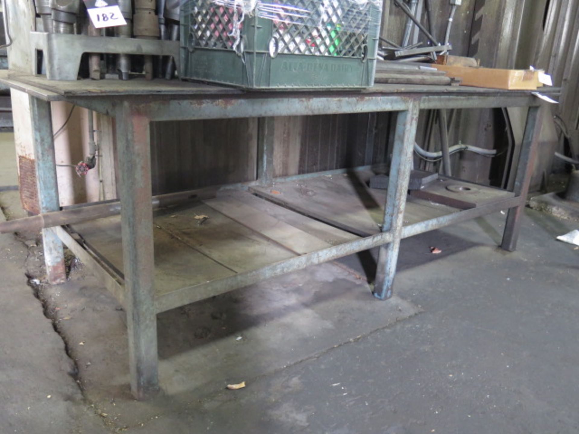 Steel Work Bench (SOLD AS-IS - NO WARRANTY)