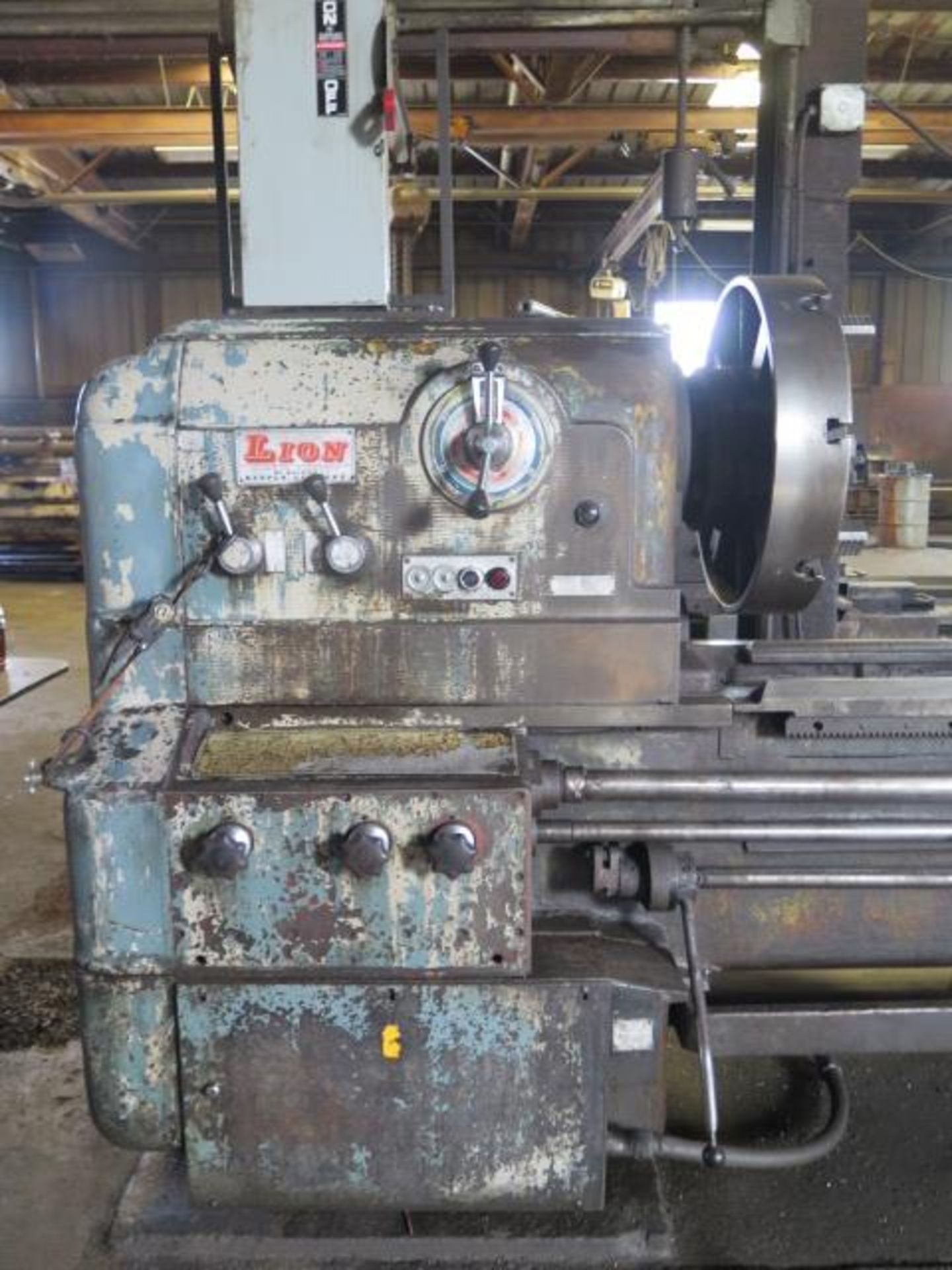 Lion C13/MB 32” x 230” Geared Head Lathe s/n C13MH-5000-80039 w/6-1000 RPM, Inch/mm Thrd, SOLD AS IS - Image 3 of 10