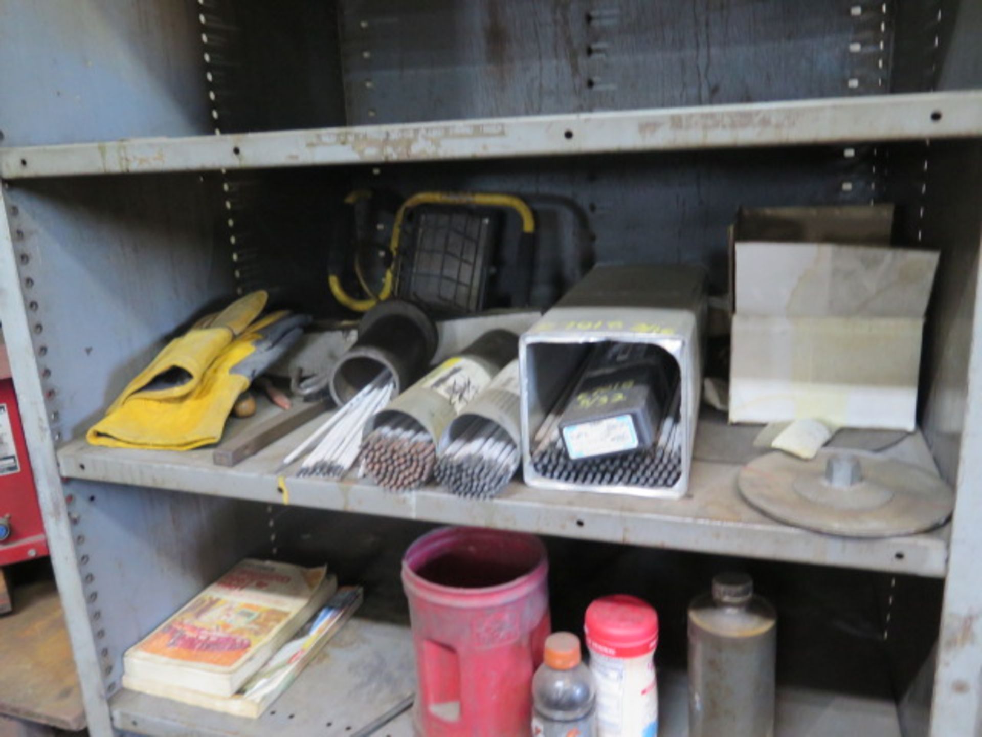 Steel Shelf w/ Welding Rod and MiscWelding Torch Cart (SOLD AS-IS - NO WARRANTY) - Image 2 of 4