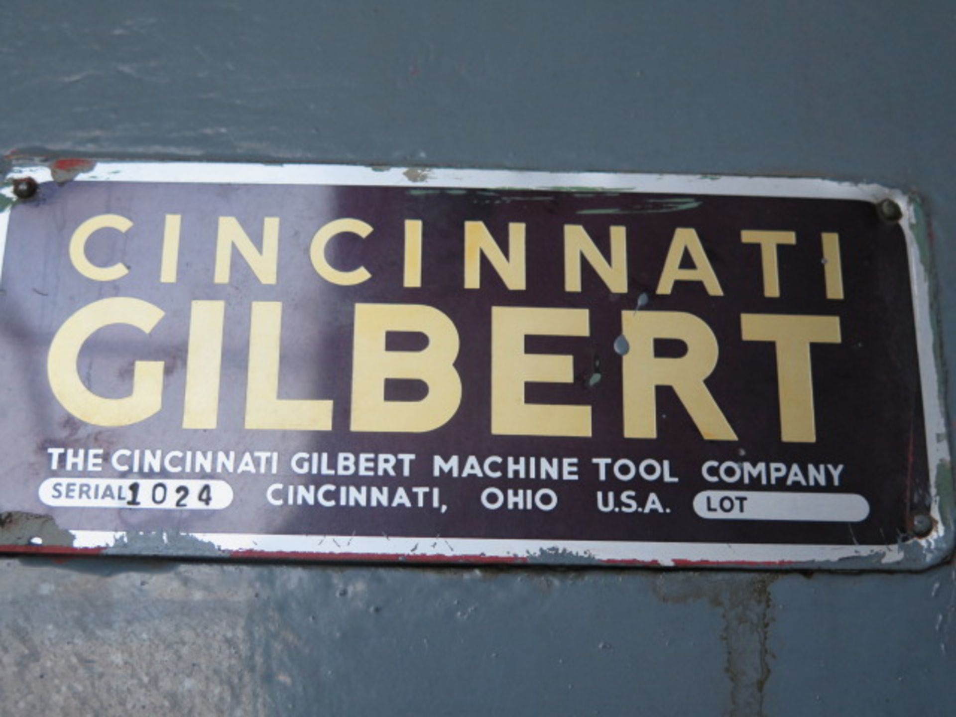 Cincinnati Gilbert Horizontal Boring Mill s/n 1024 w/ Newall DP7 3-Axis Programmable DRO, SOLD AS IS - Image 15 of 15