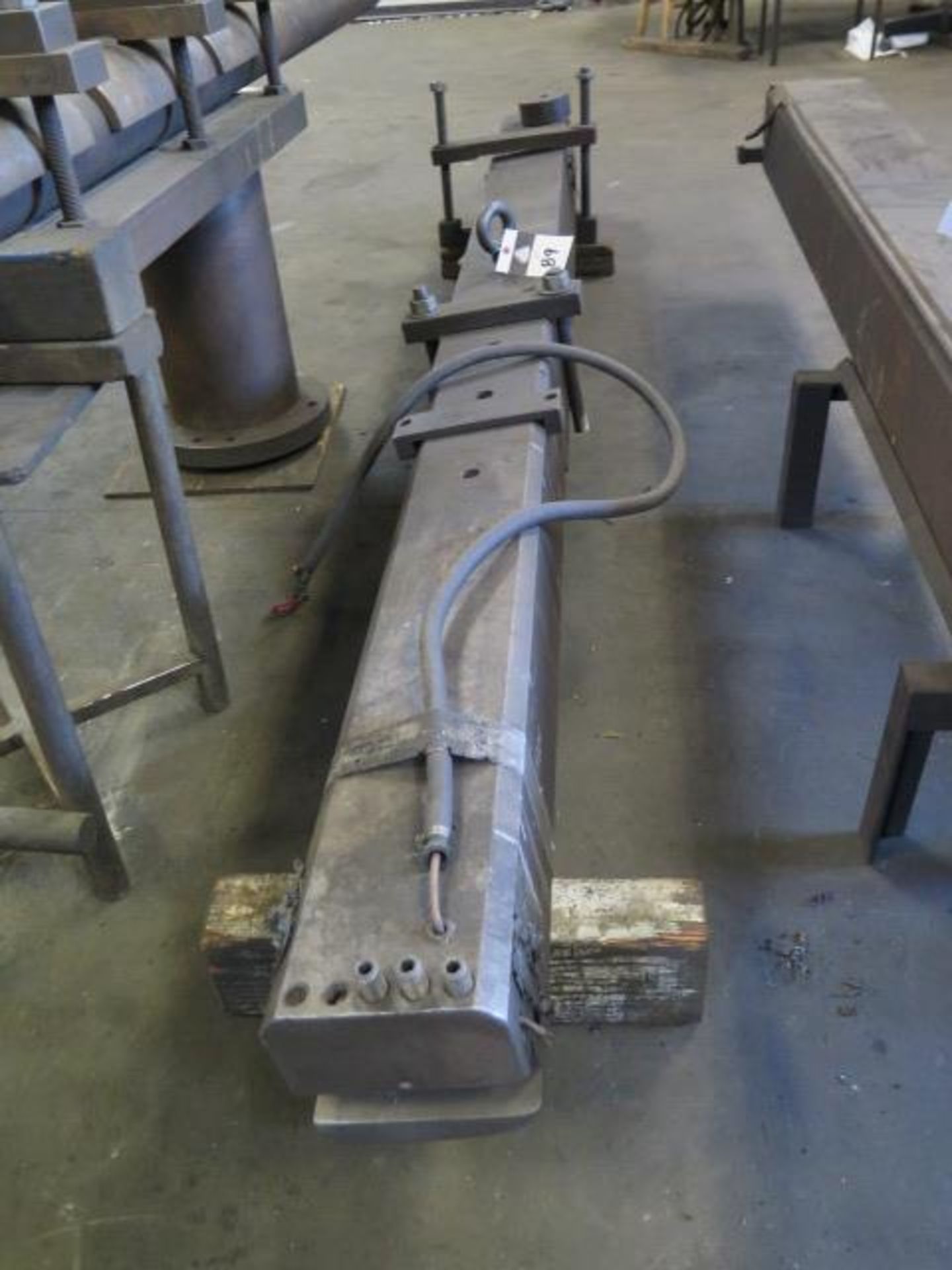 7" Square x 115" Long Boring Bar w/ Coolant Port (SOLD AS-IS - NO WARRANTY) - Image 2 of 5