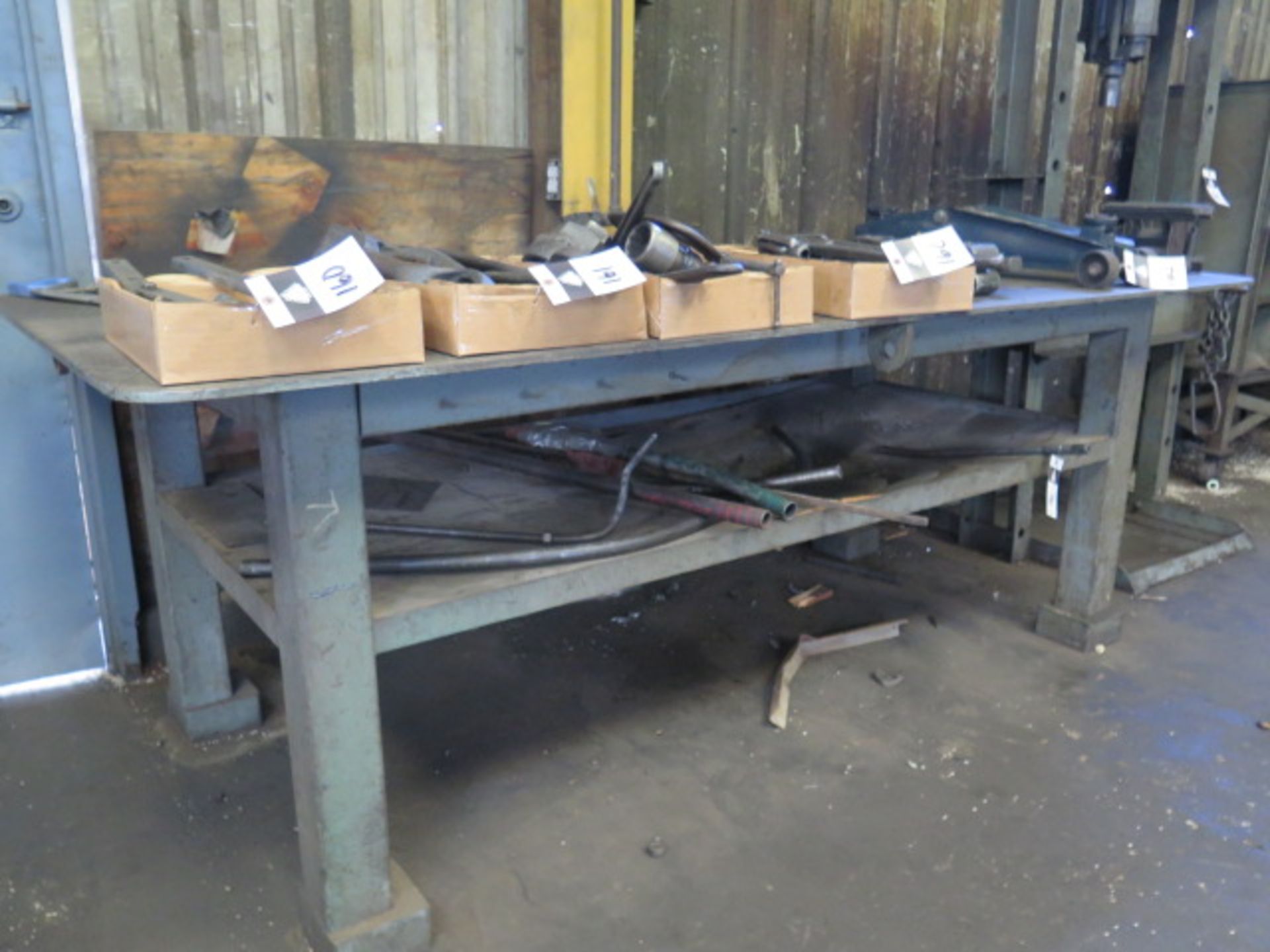 48" x 96" x 1/2" Steel Table (SOLD AS-IS - NO WARRANTY) - Bild 2 aus 6
