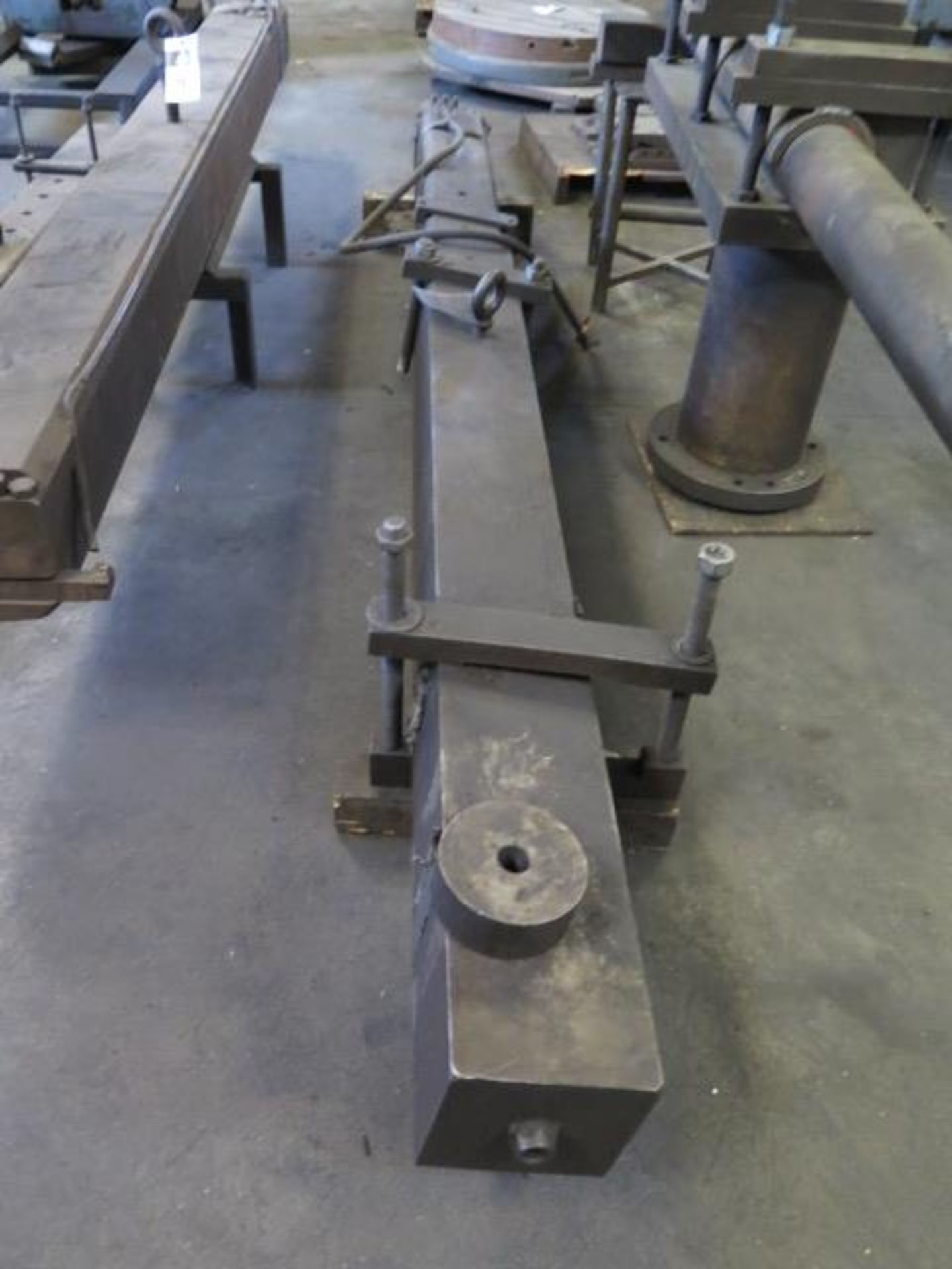 7" Square x 115" Long Boring Bar w/ Coolant Port (SOLD AS-IS - NO WARRANTY)