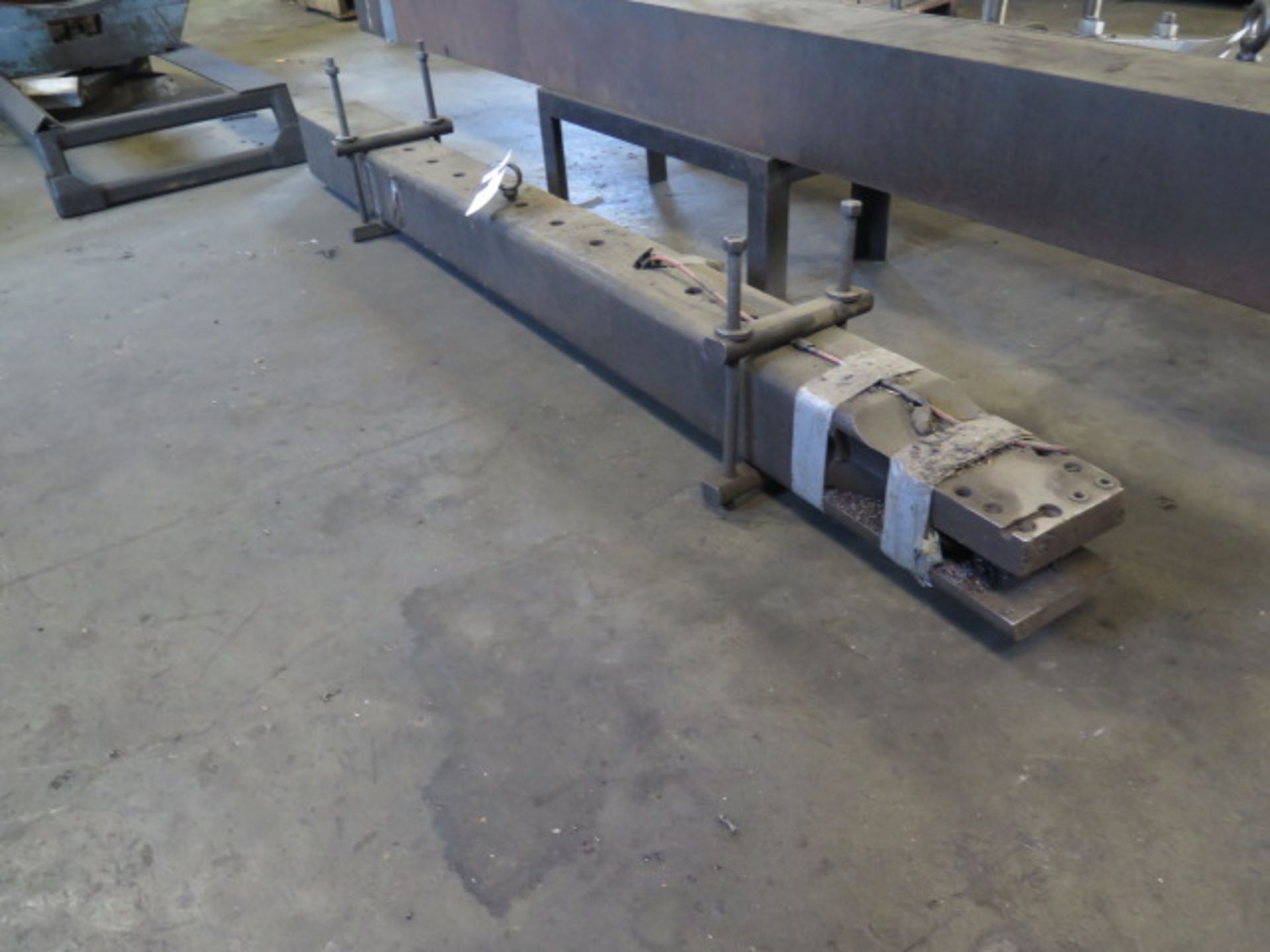 6" x 6" x 87" Boring Bar w/ Coolant Port (SOLD AS-IS - NO WARRANTY)