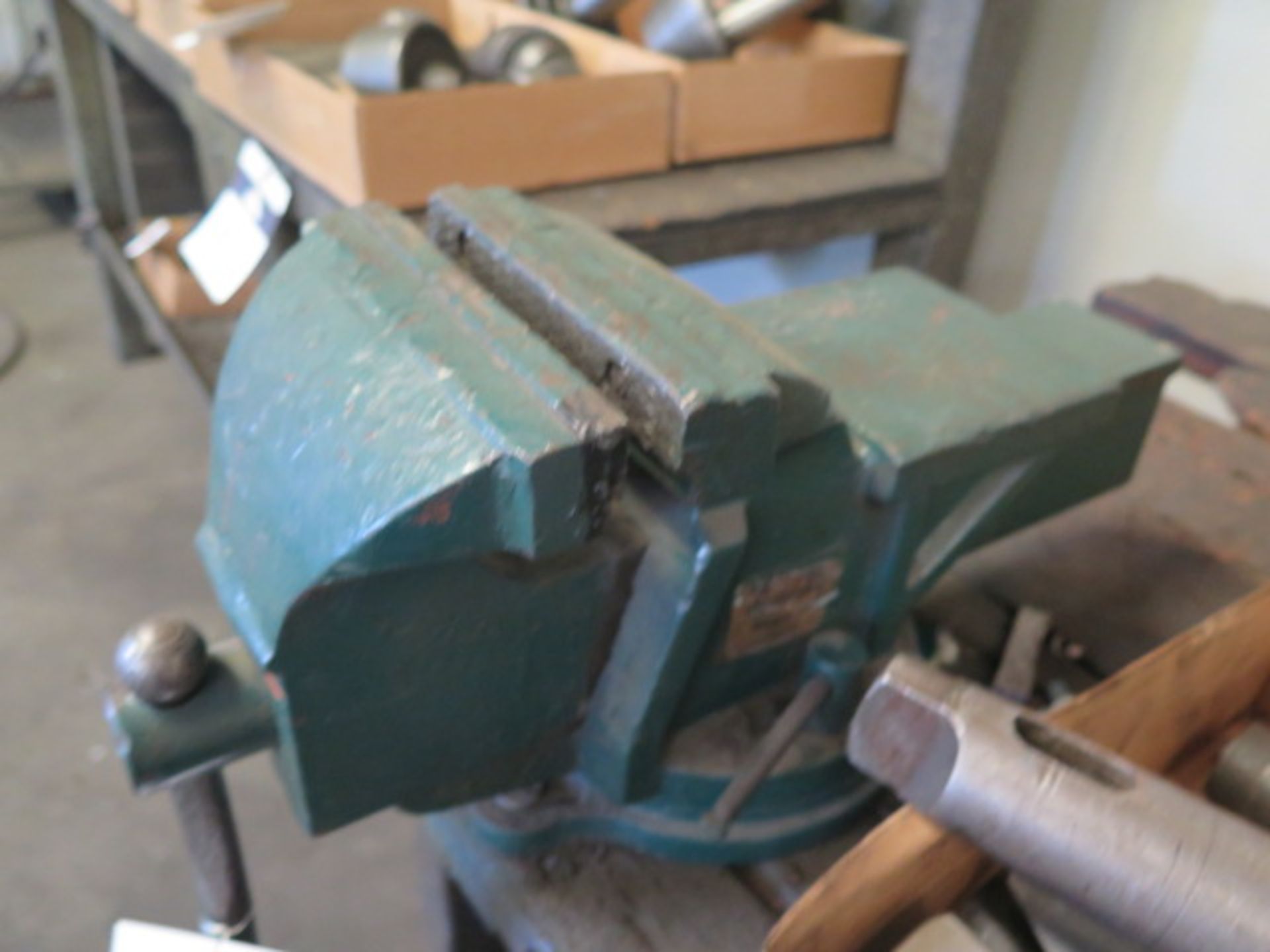 6" Bench Vise w/ Work Bench (SOLD AS-IS - NO WARRANTY) - Image 3 of 3