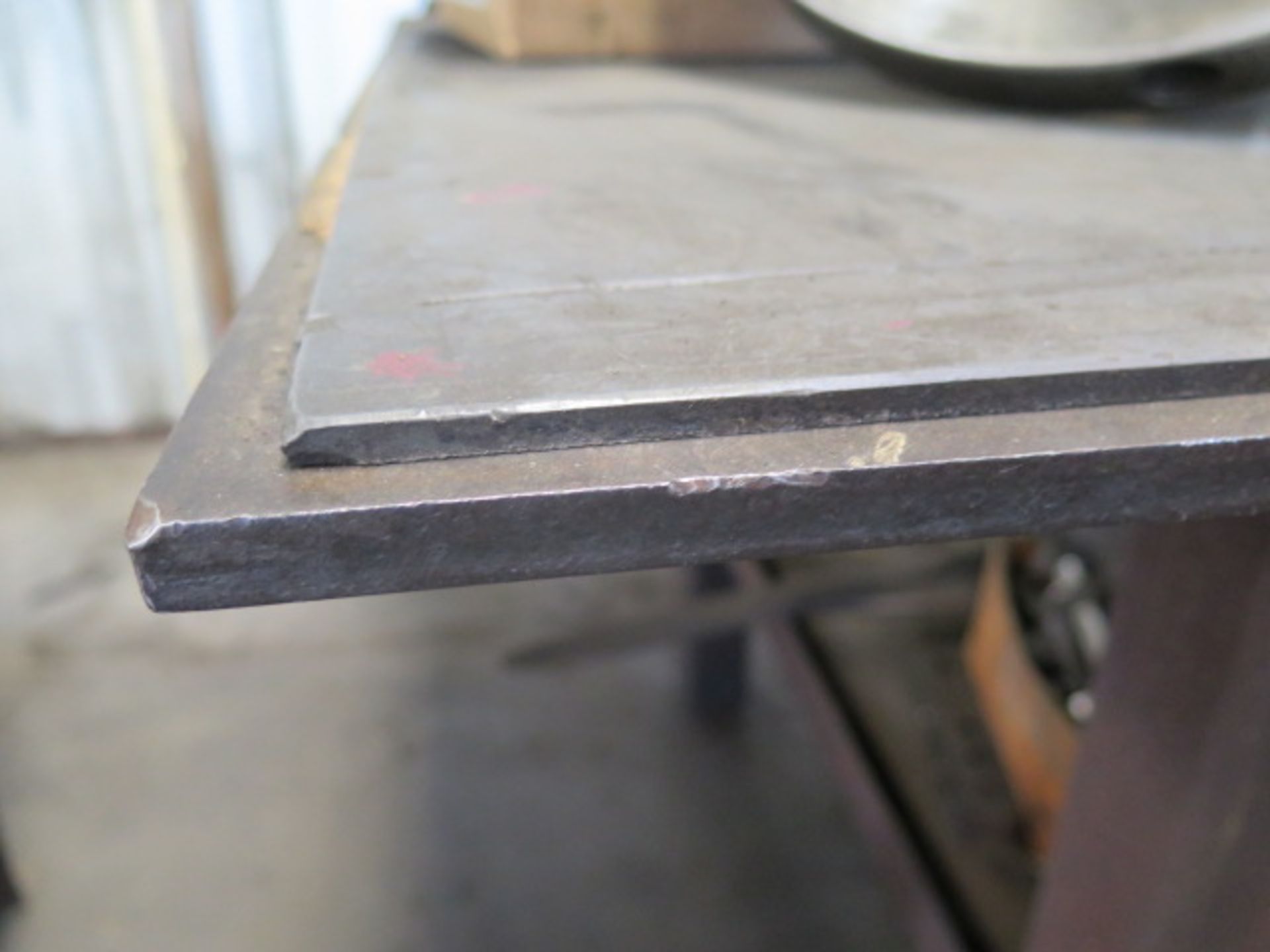 48" x 96" x 1/2" Steel Table (SOLD AS-IS - NO WARRANTY) - Bild 3 aus 5