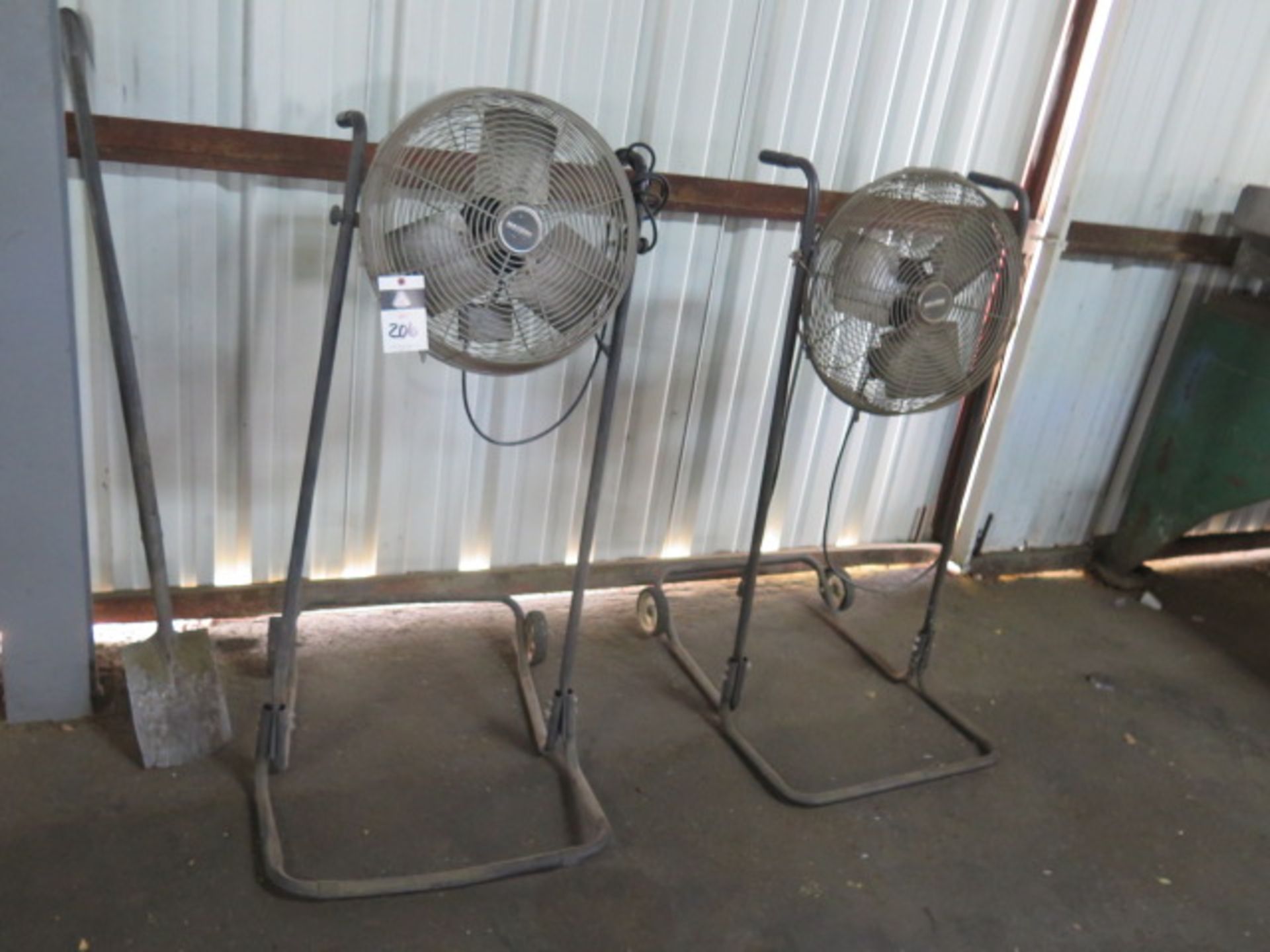 Shop Fans (2) (SOLD AS-IS - NO WARRANTY)