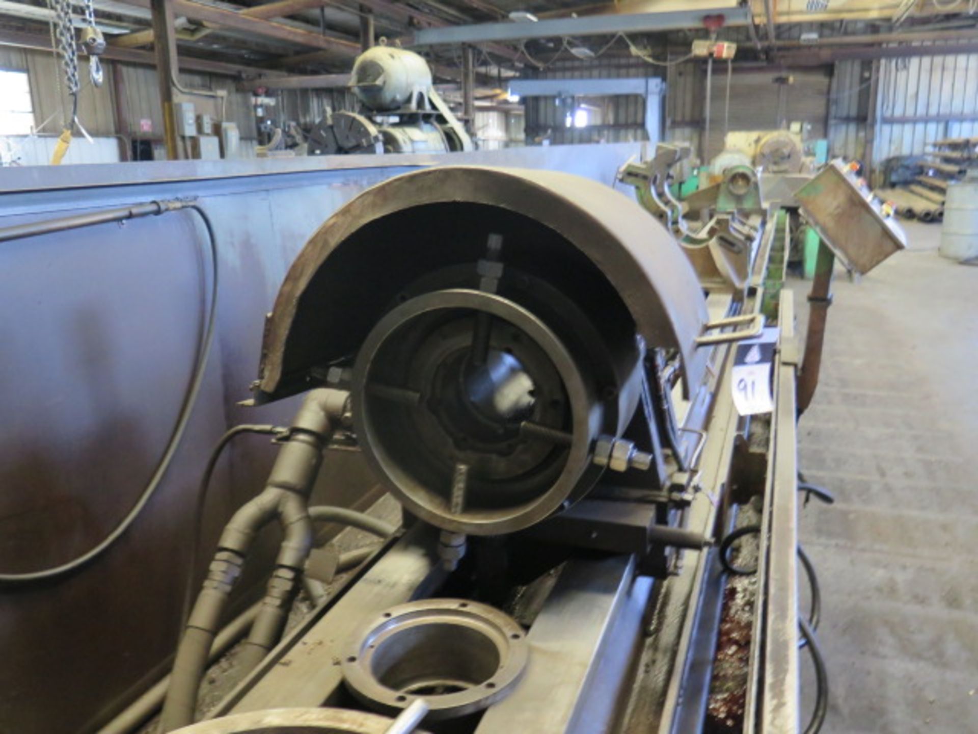 W.F & John Barnes Treepan Lathe w/ 121-900 RPM, 96” Travel Depth to 6” Diameter, 17” Max OD, 24” 3- - Image 8 of 16