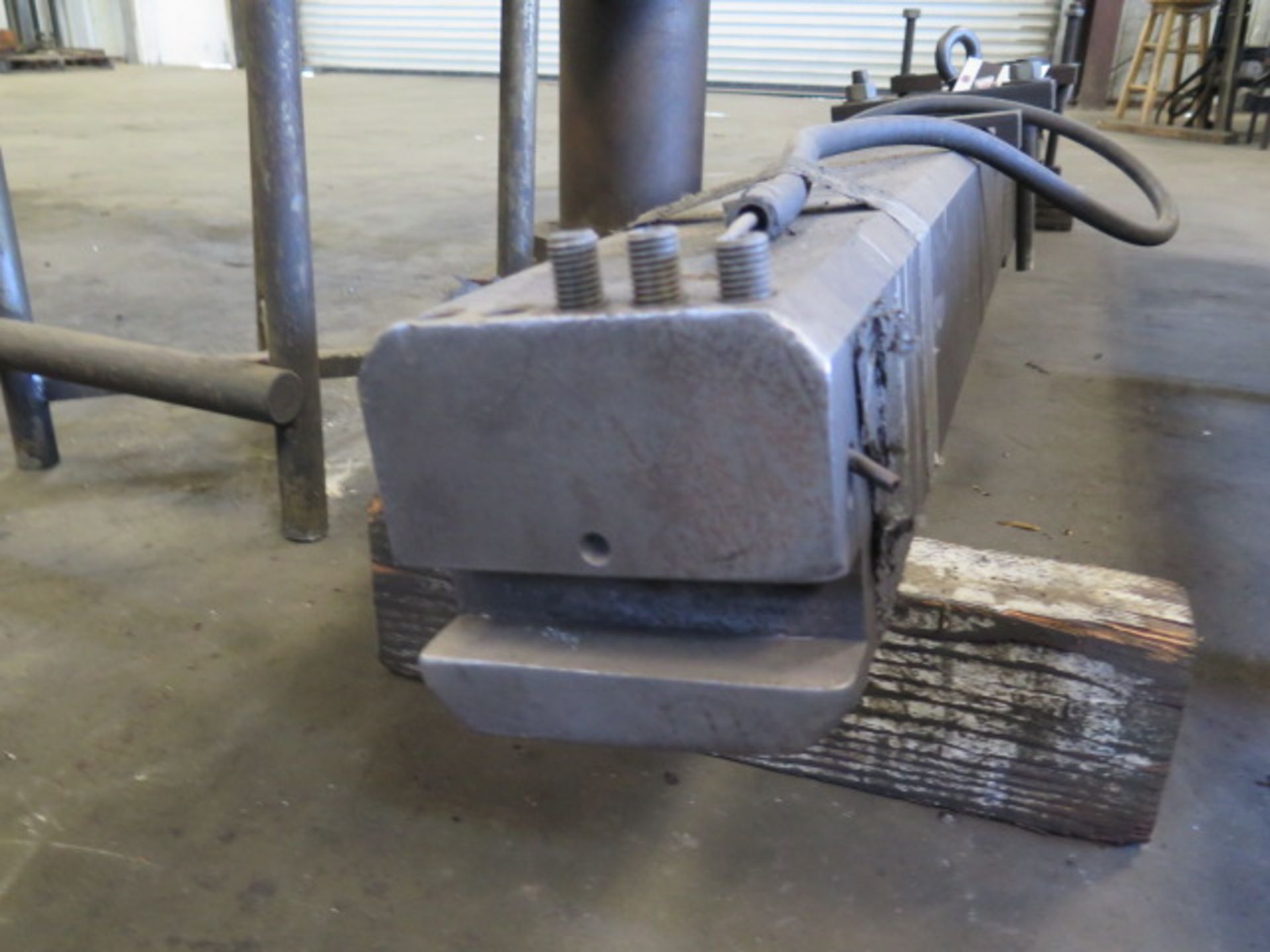7" Square x 115" Long Boring Bar w/ Coolant Port (SOLD AS-IS - NO WARRANTY) - Image 4 of 5