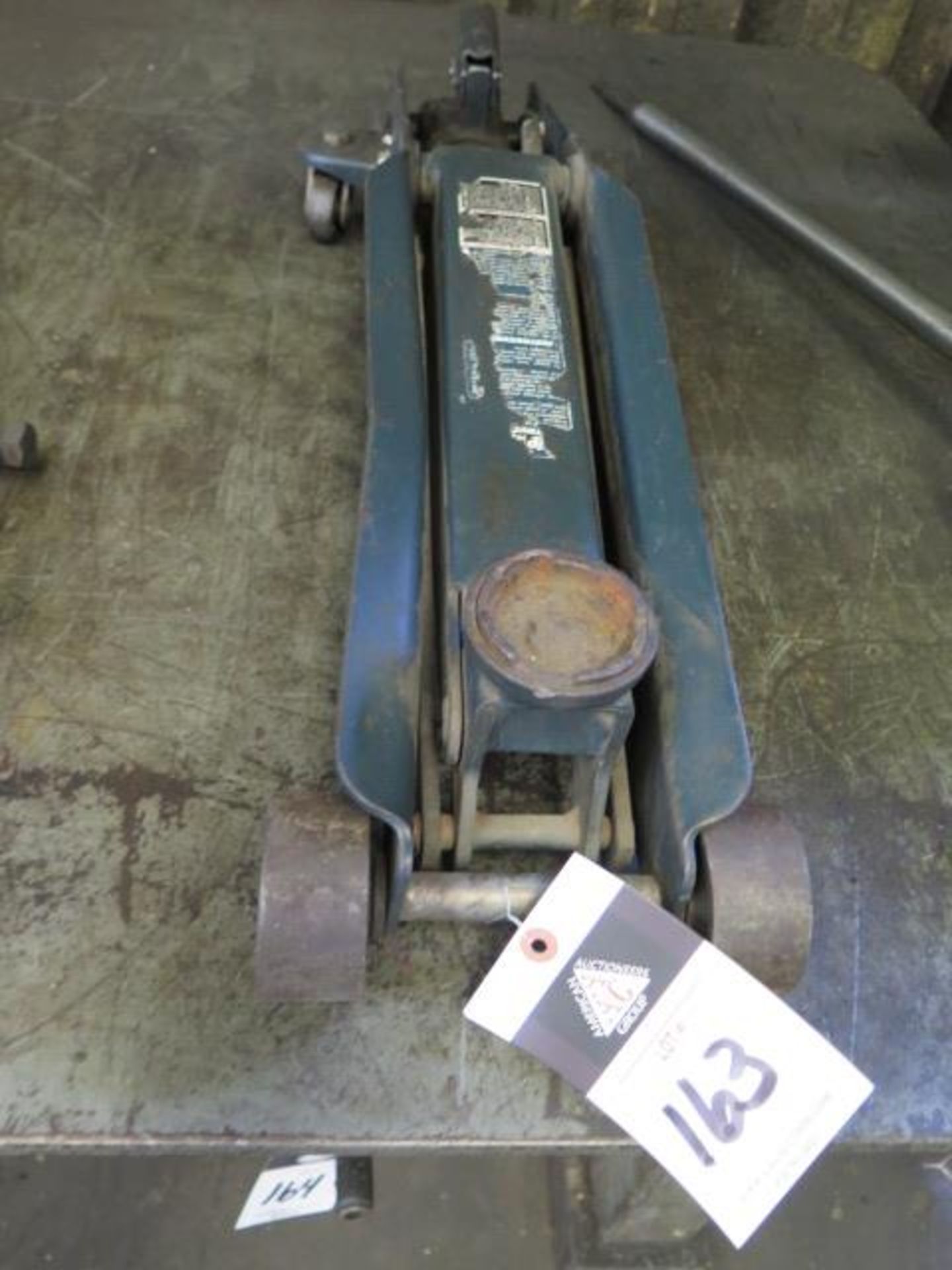 Hydraulic Pump, Hydraulic Floor Jack and Hone (SOLD AS-IS - NO WARRANTY)