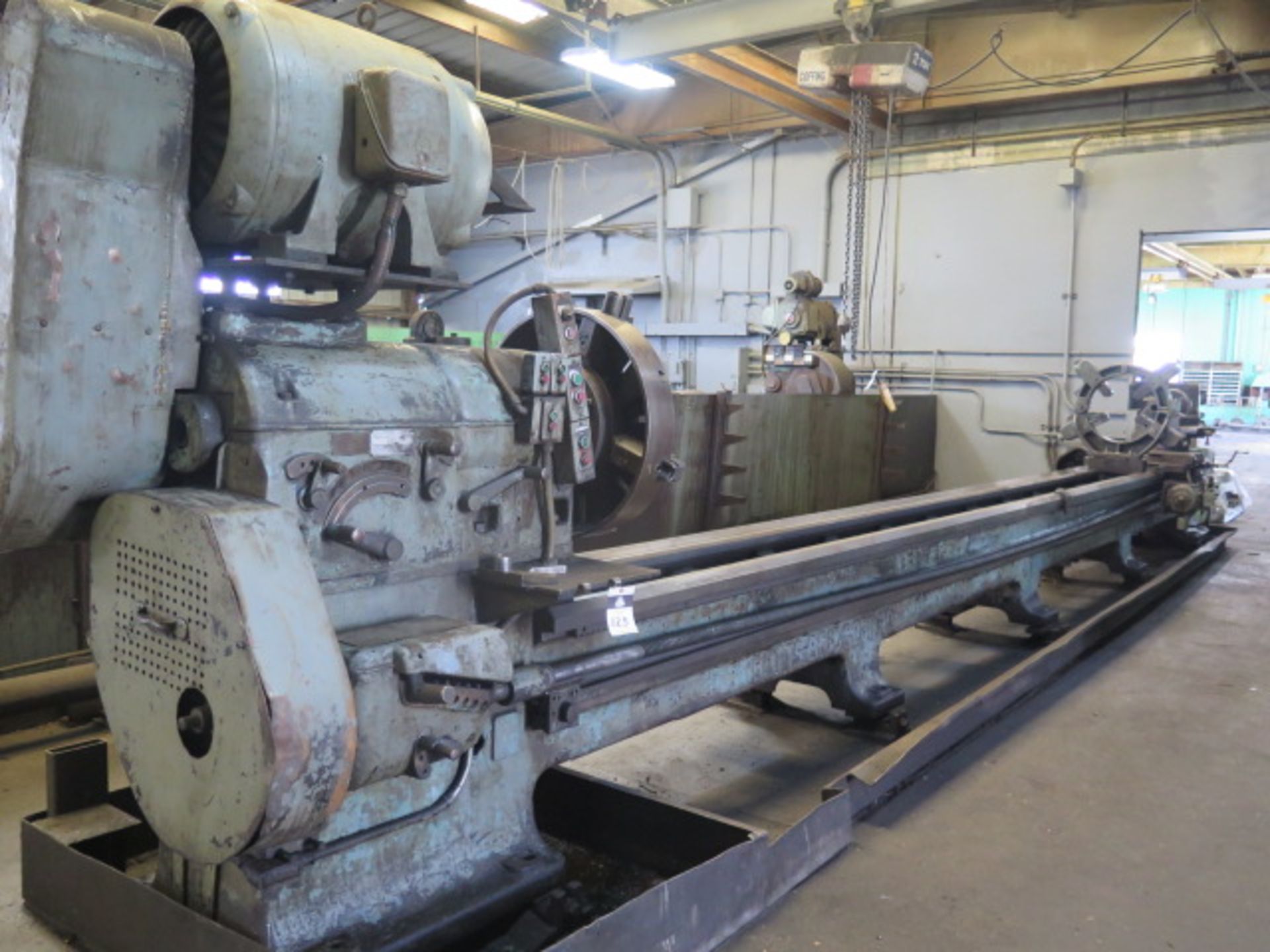 Betts Bridgeford 41” x 320” Lathe s/n E506910 w/ 7-166 RPM, Inch Threading, Tailstock, SOLD AS IS - Image 2 of 15