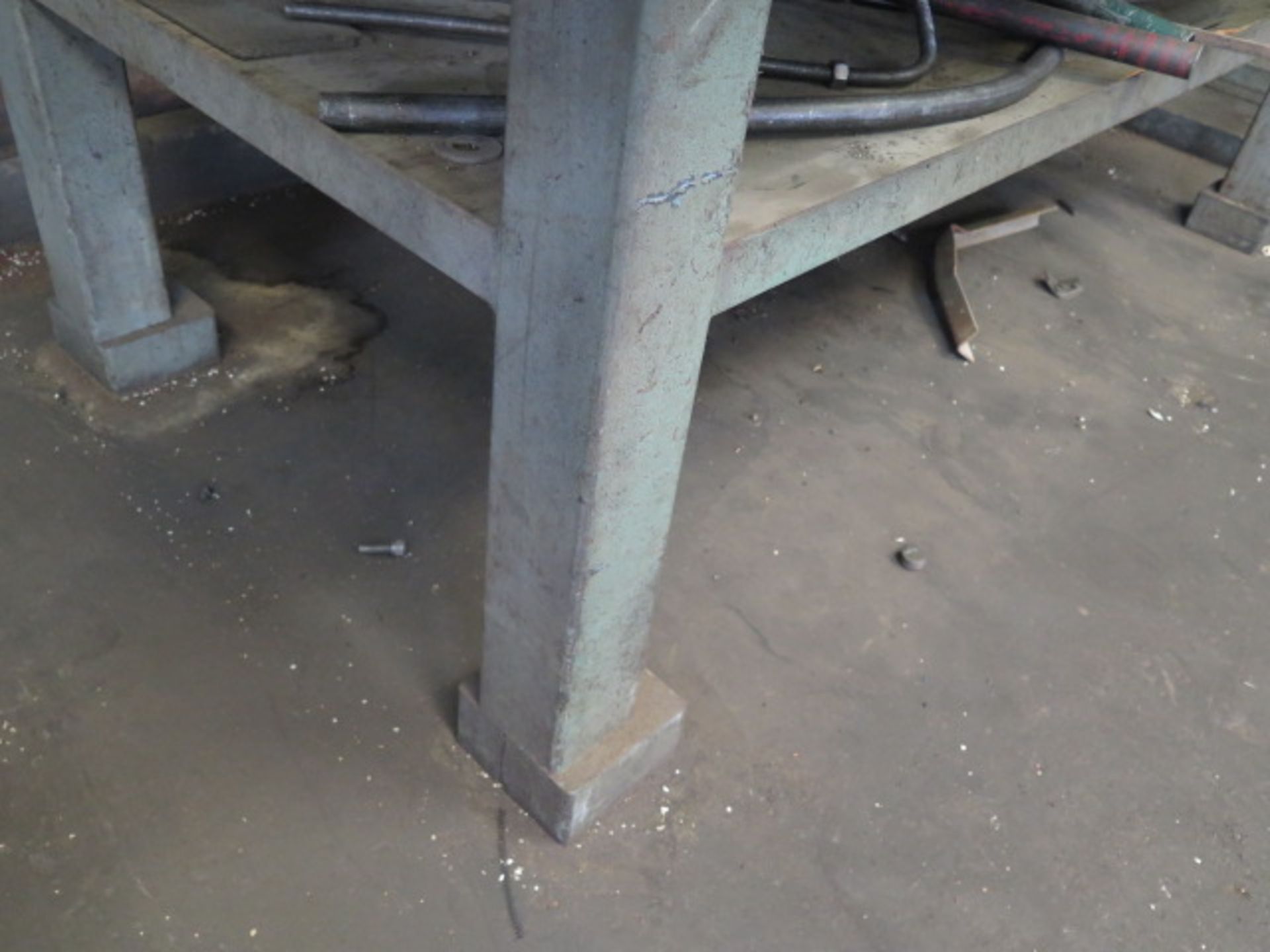 48" x 96" x 1/2" Steel Table (SOLD AS-IS - NO WARRANTY) - Bild 5 aus 6