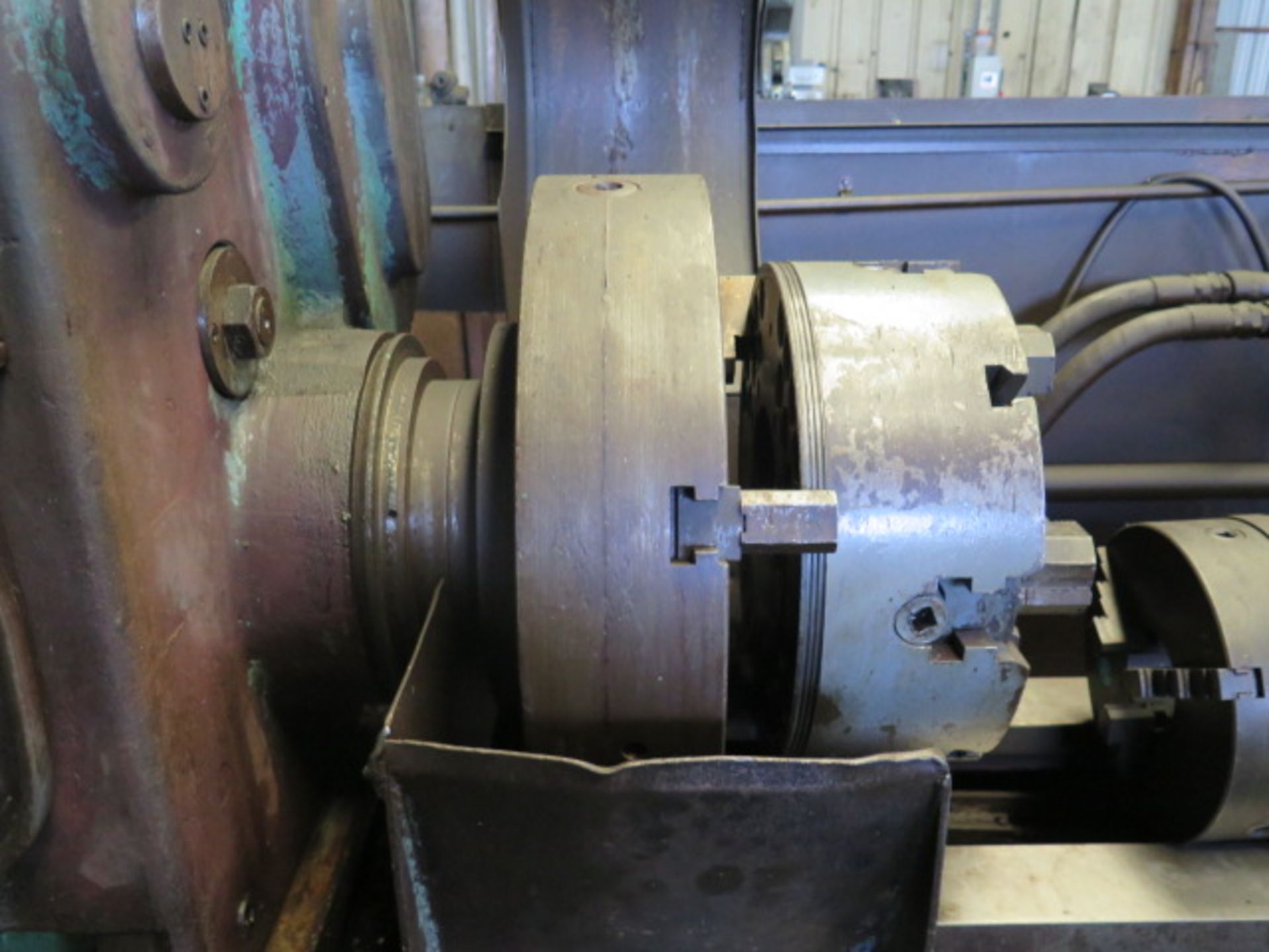 W.F & John Barnes Treepan Lathe w/ 121-900 RPM, 96” Travel Depth to 6” Diameter, 17” Max OD, 24” 3- - Image 6 of 16