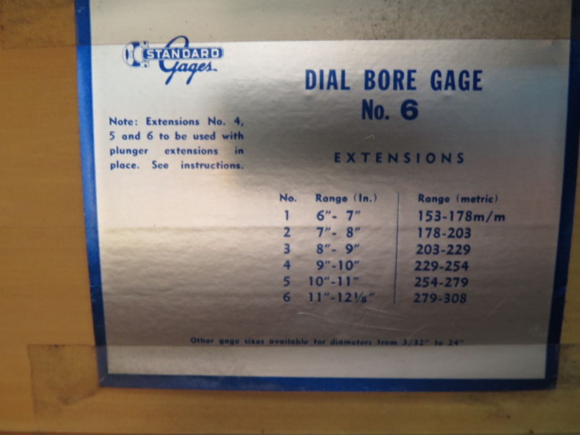 Standard 6"-12" Dial Bore Gage (SOLD AS-IS - NO WARRANTY) - Image 7 of 7